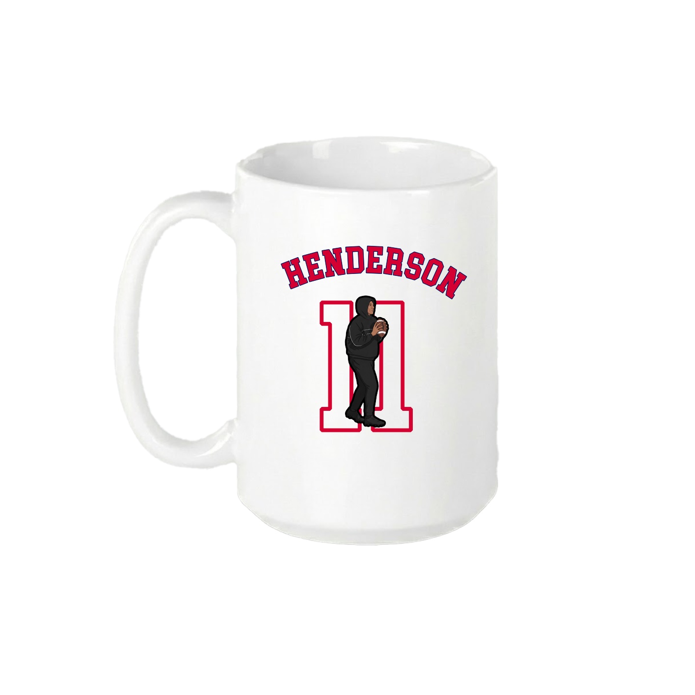 15oz Coffee Mug — Shirsey Arch in White