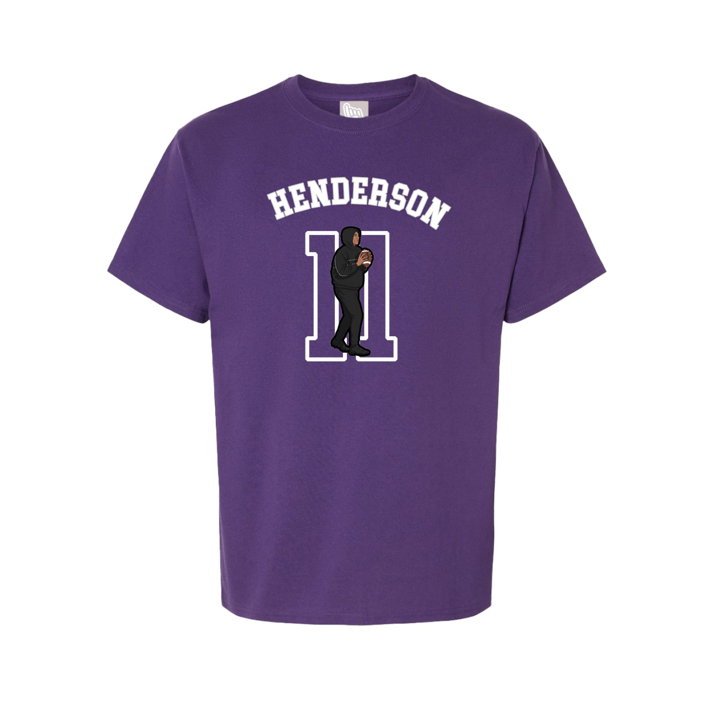 Youth Tee — Shirsey Arch in Purple