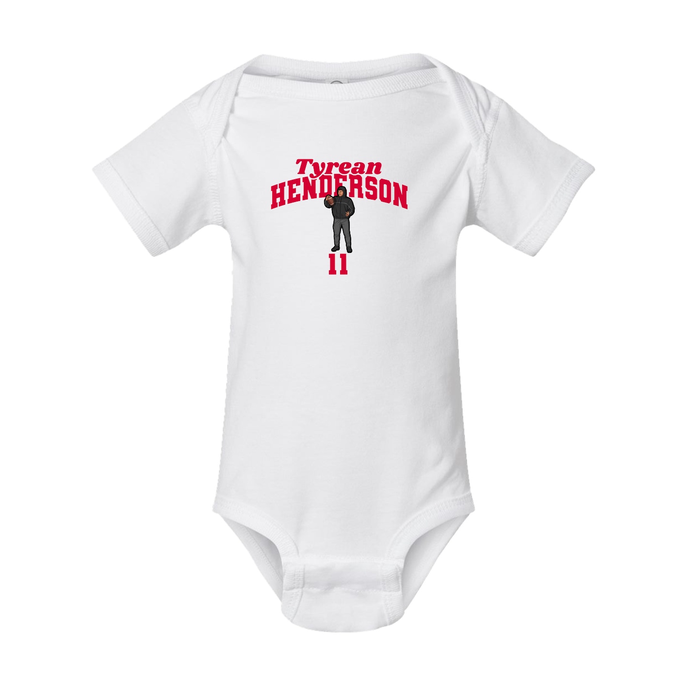 Baby Onesie — Signature Arch in White