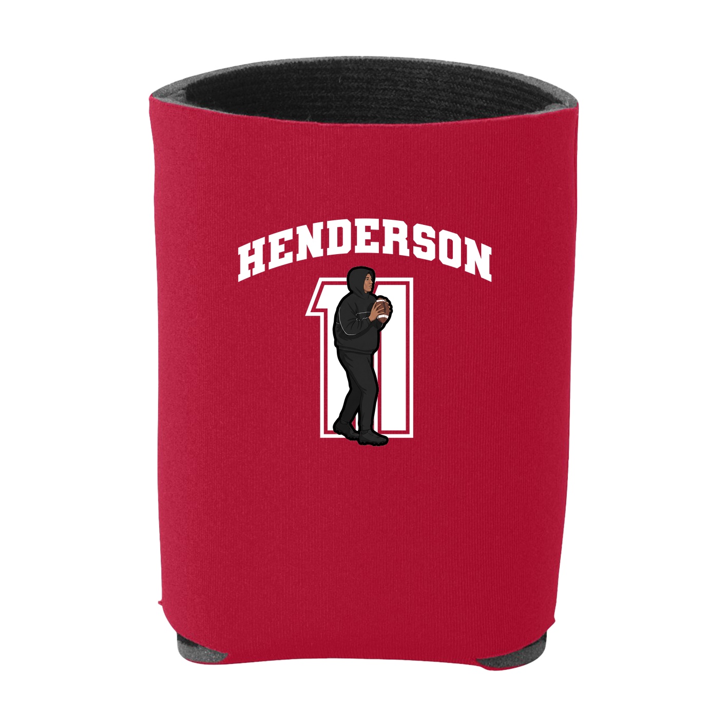 Can Holder — Number in Red