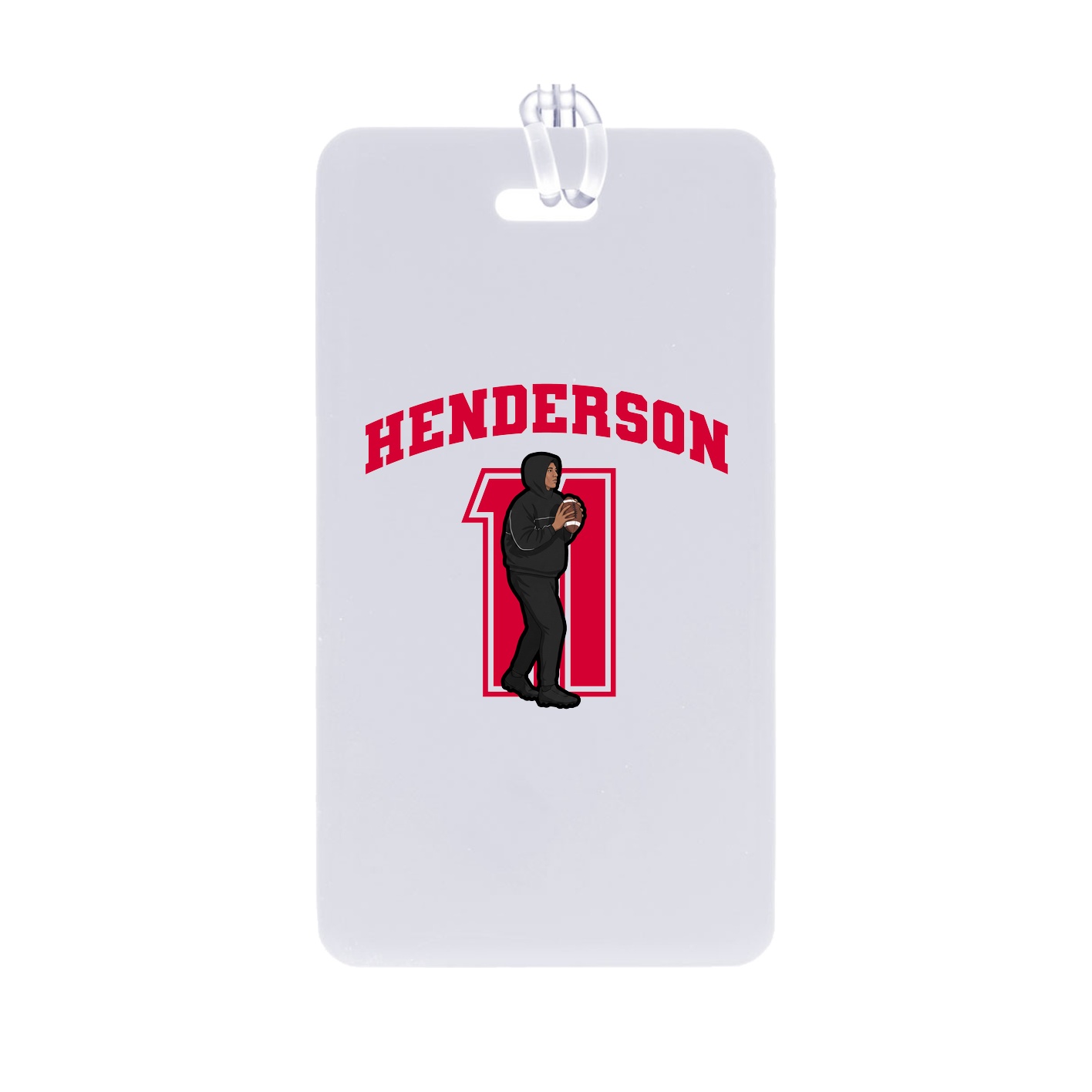 Bag Tag — Number in Classic