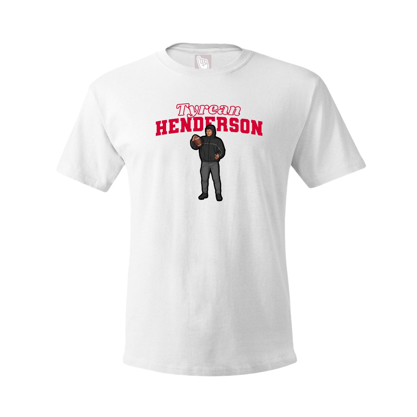 Tee — Name Arch in White