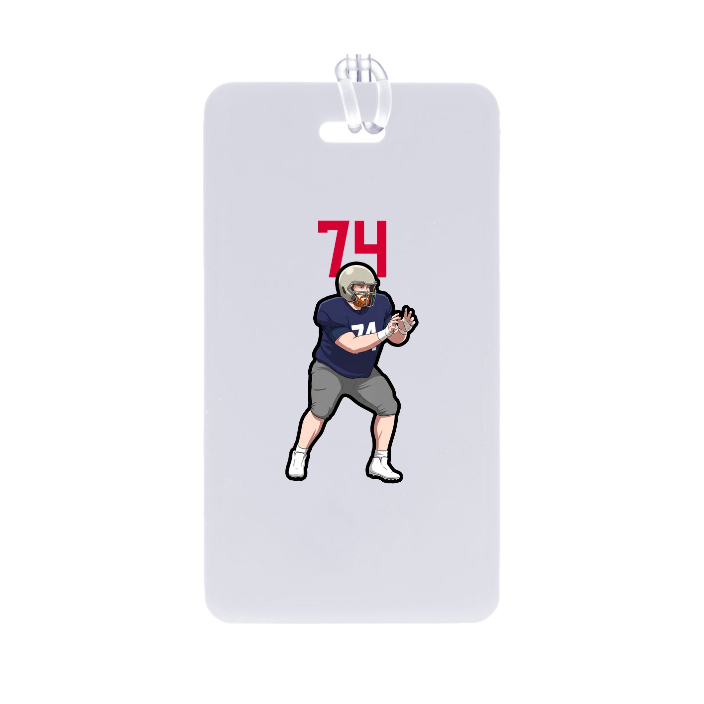 Bag Tag — Number Top in Classic