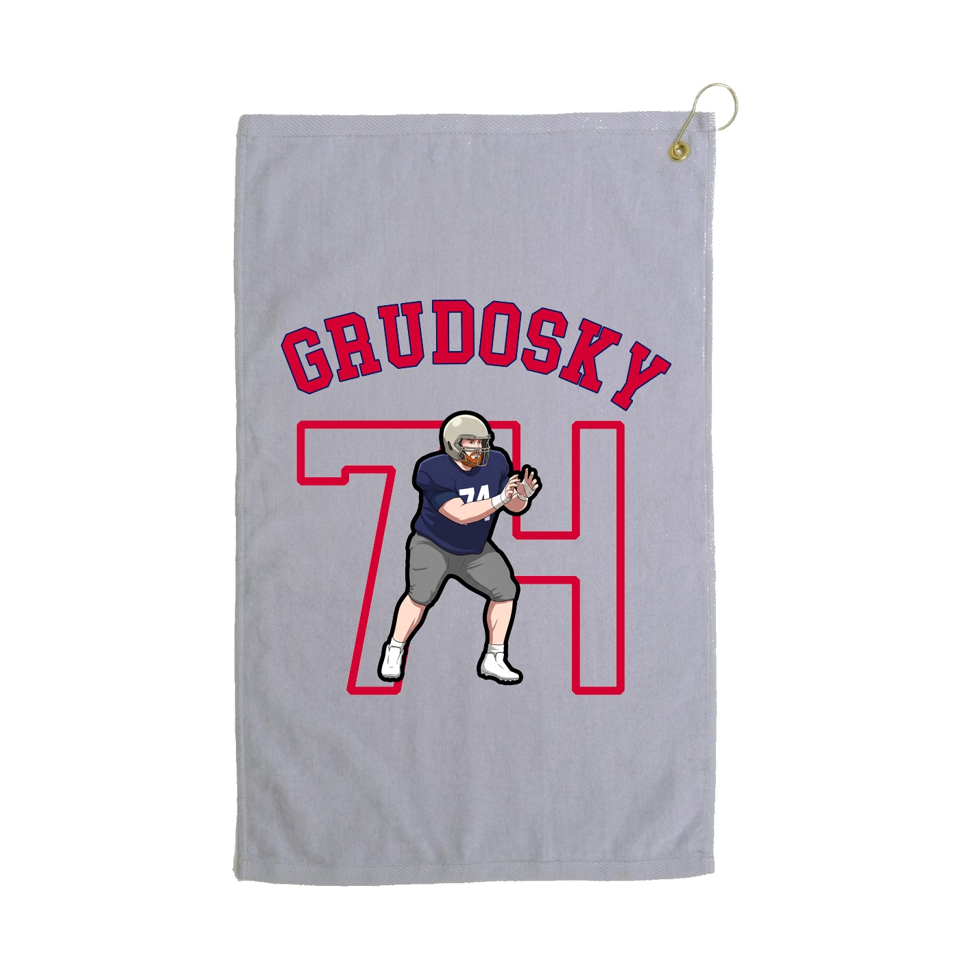 Golf Towel — Shirsey Arch in Grey