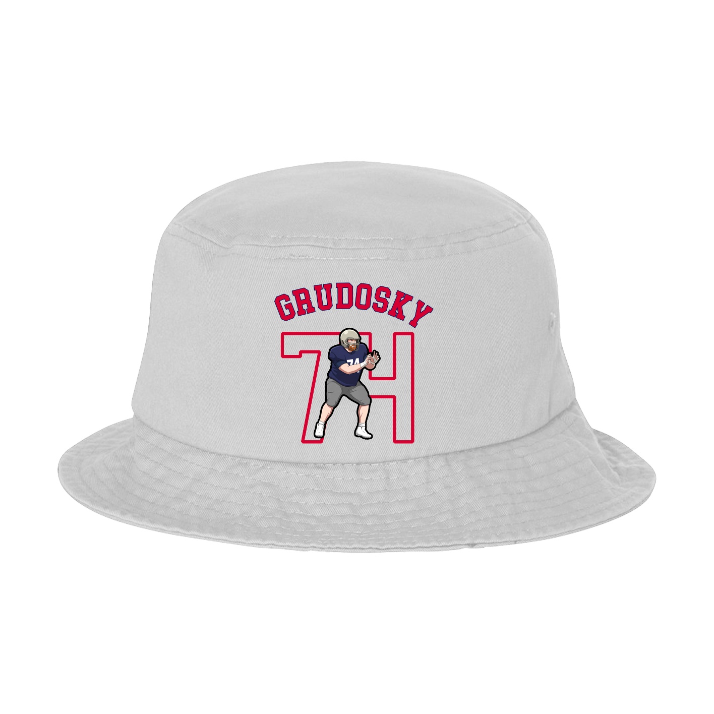 Bucket Cap — Shirsey Arch in White