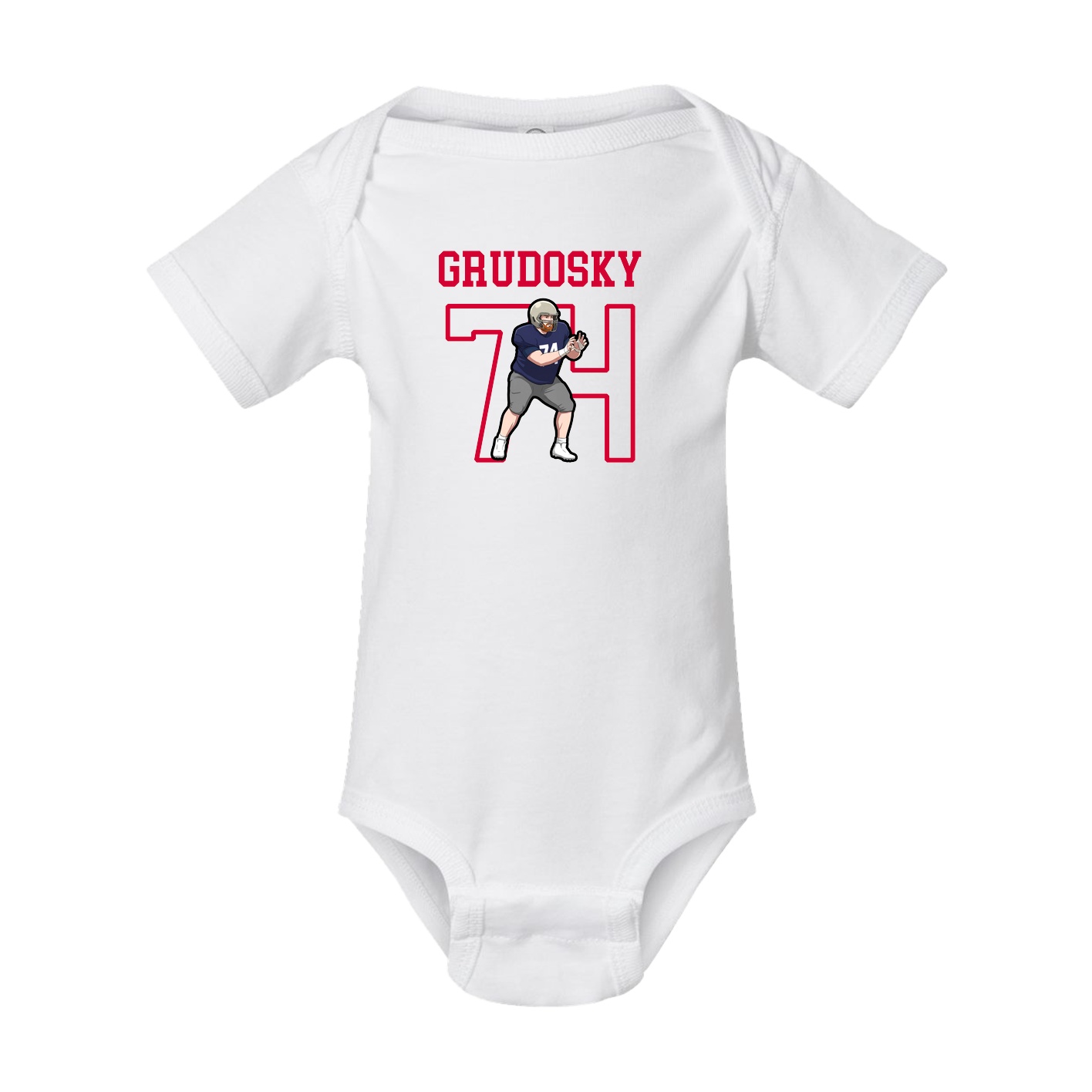 Baby Onesie — Shirsey in White