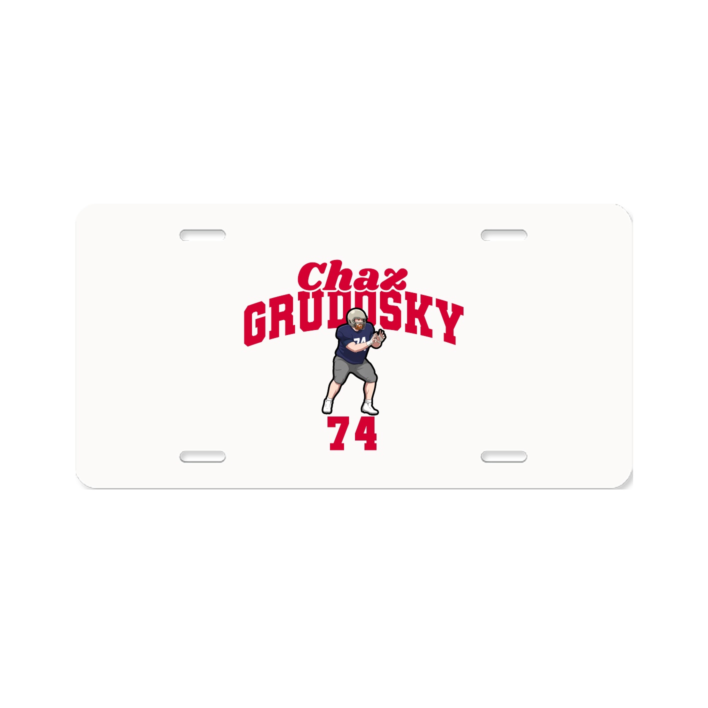 License Plate — Signature Arch in Classic