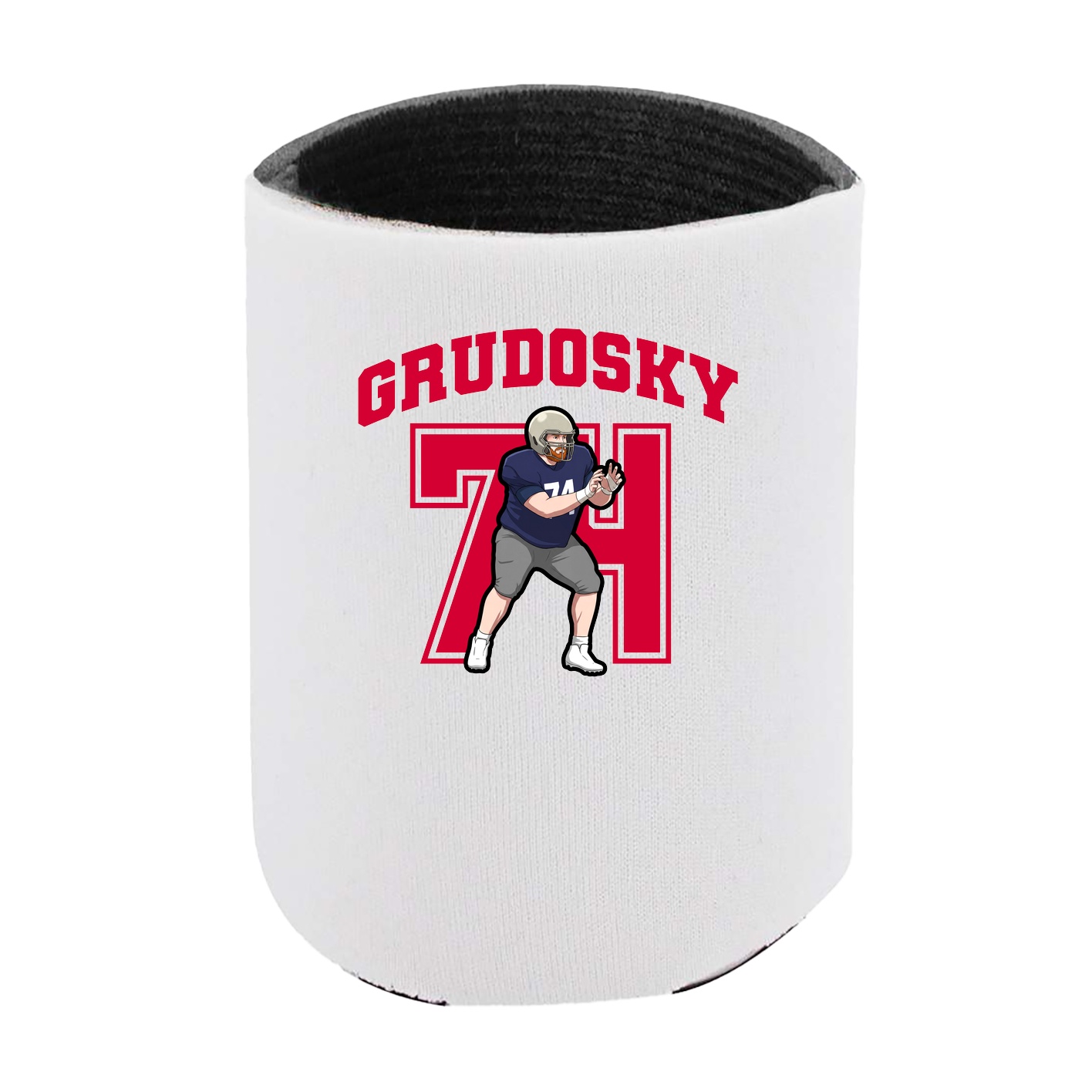 Can Holder — Number in White