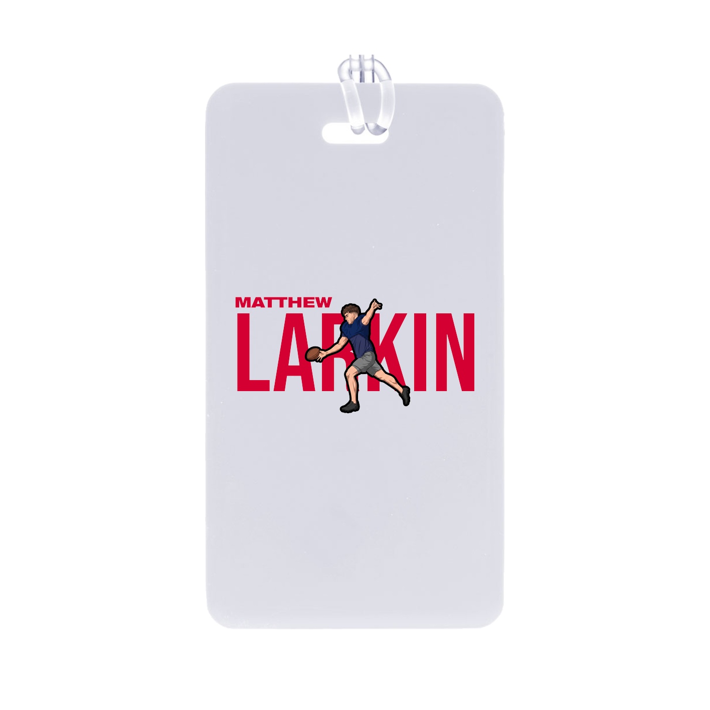 Bag Tag — Player Name in Classic