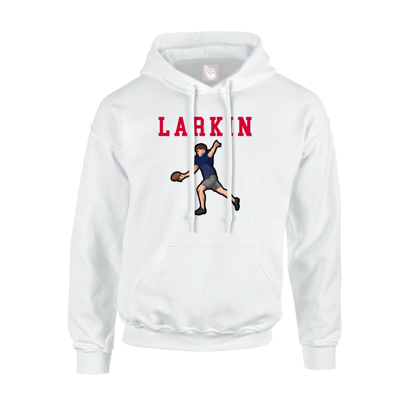 Youth Hoodie — Shirsey in White