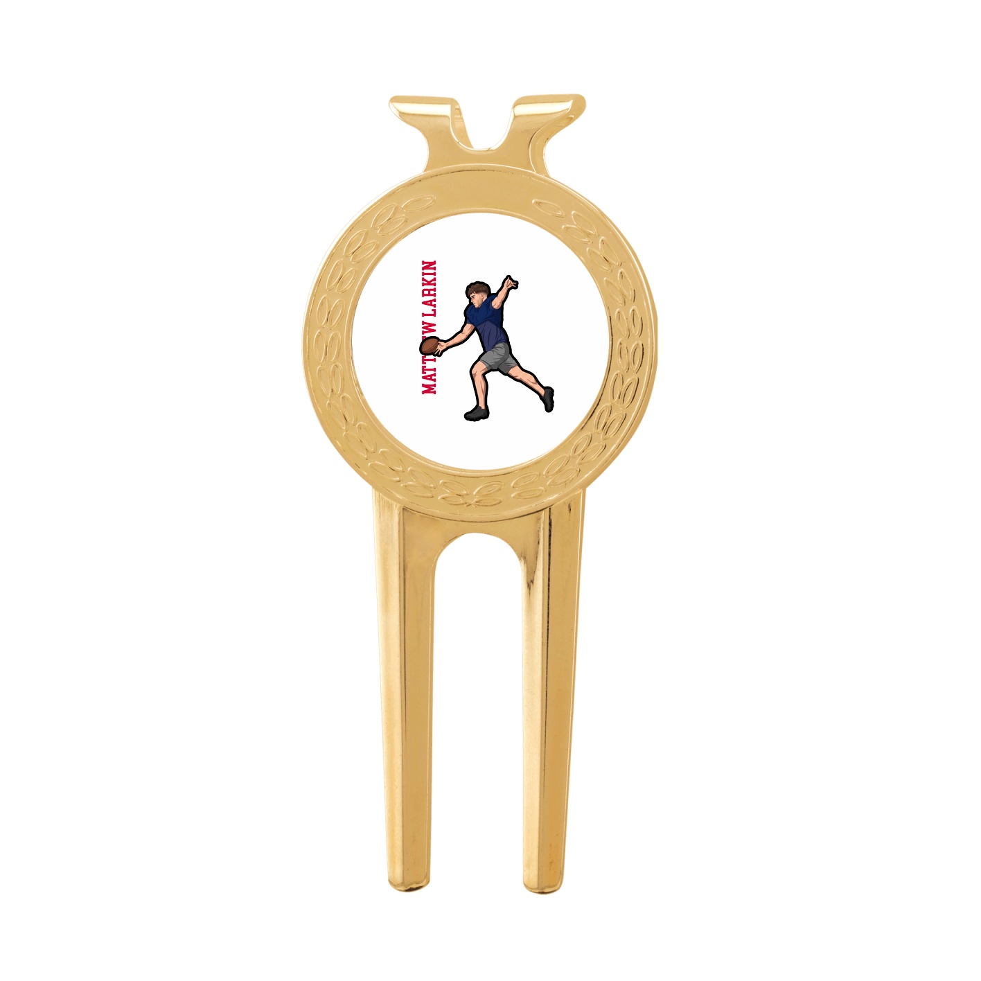 Divot Tool with Ball Marker — Name Vertical in Classic