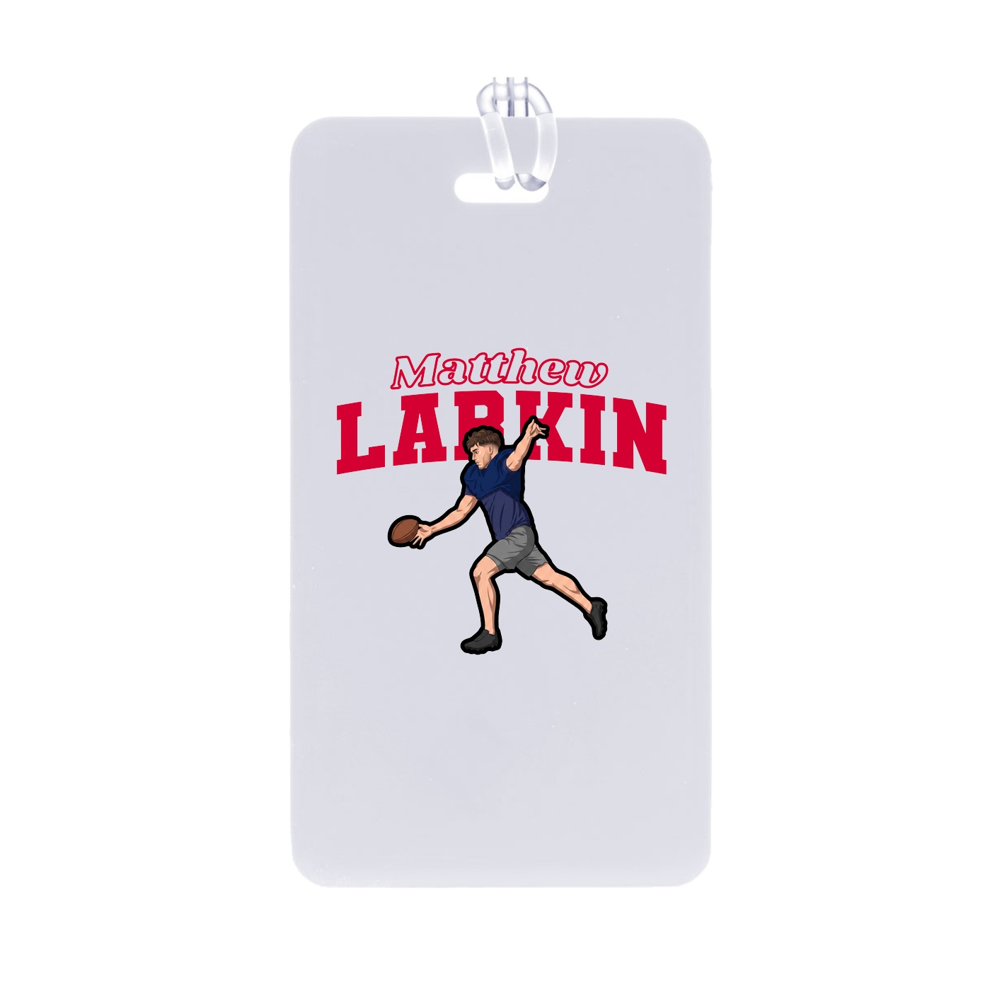 Bag Tag — Name Arch in Classic