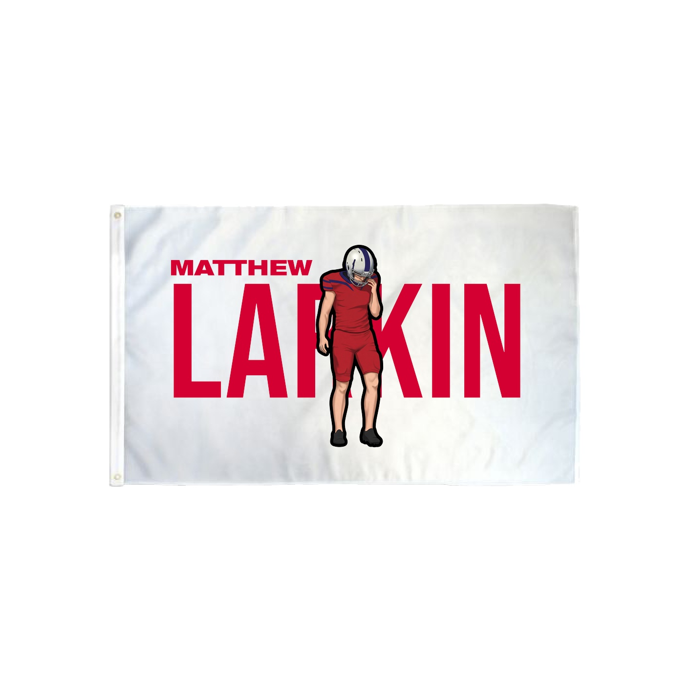3x5 Flag — Player Name in Classic