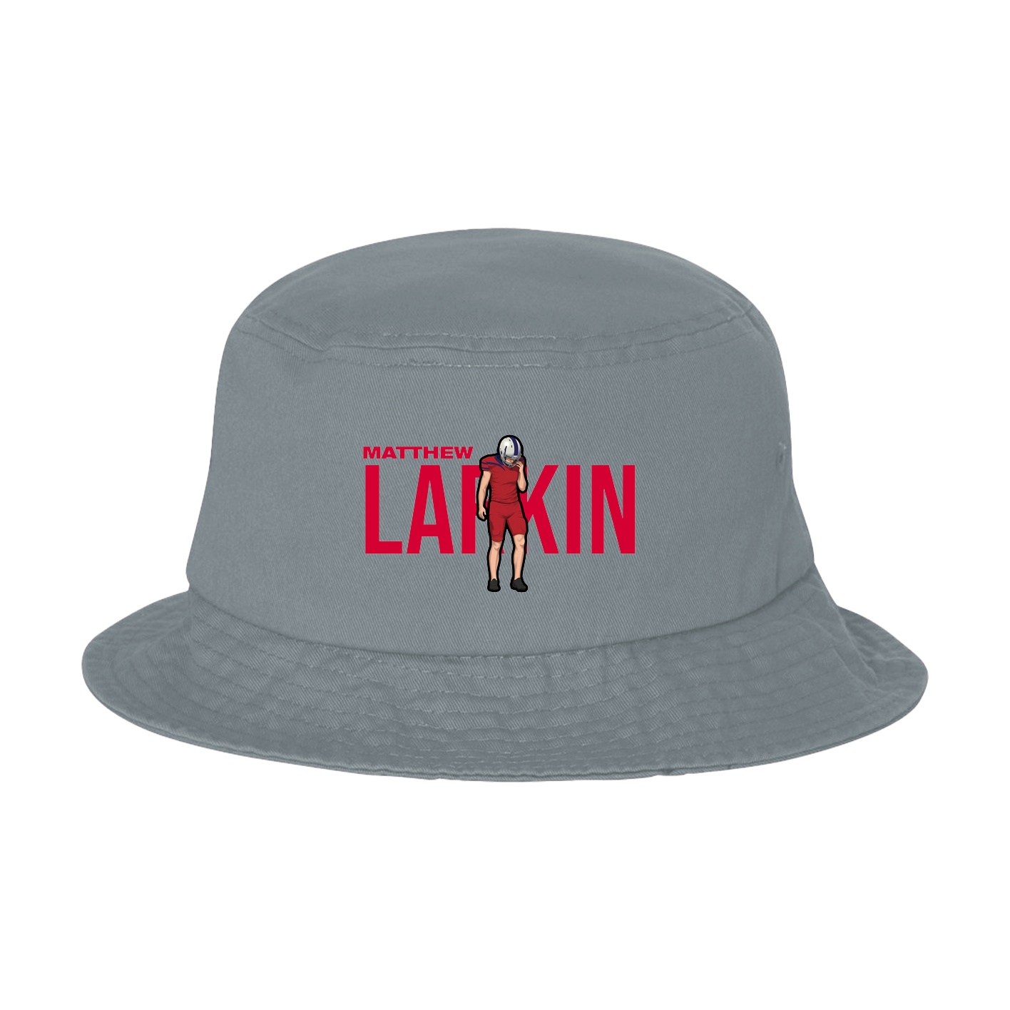Bucket Cap — Player Name in Grey