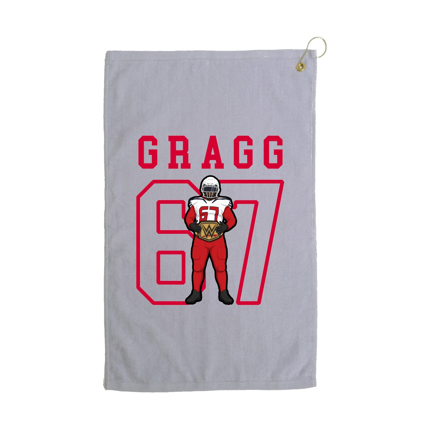 Golf Towel — Shirsey in Grey