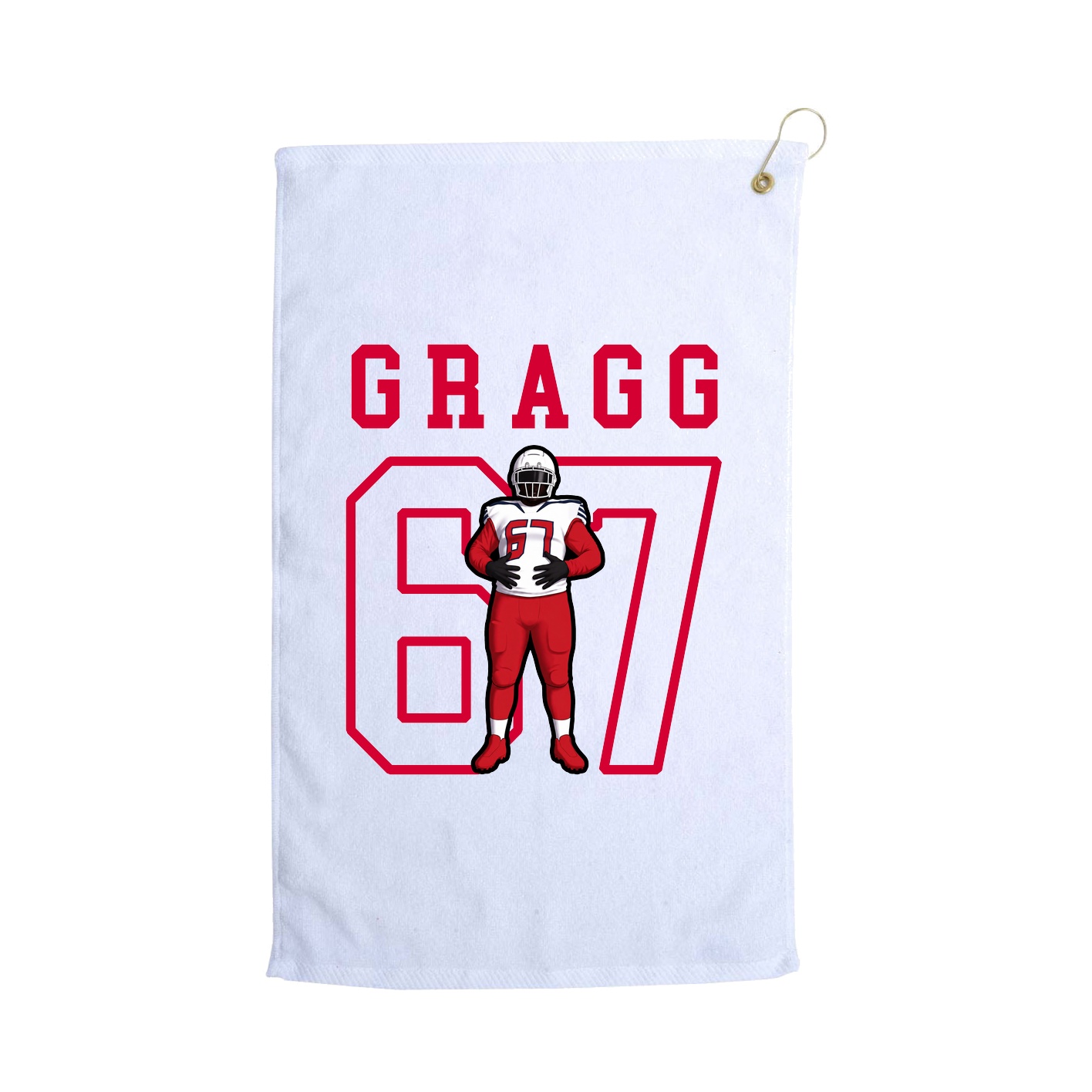 Golf Towel — Shirsey in White