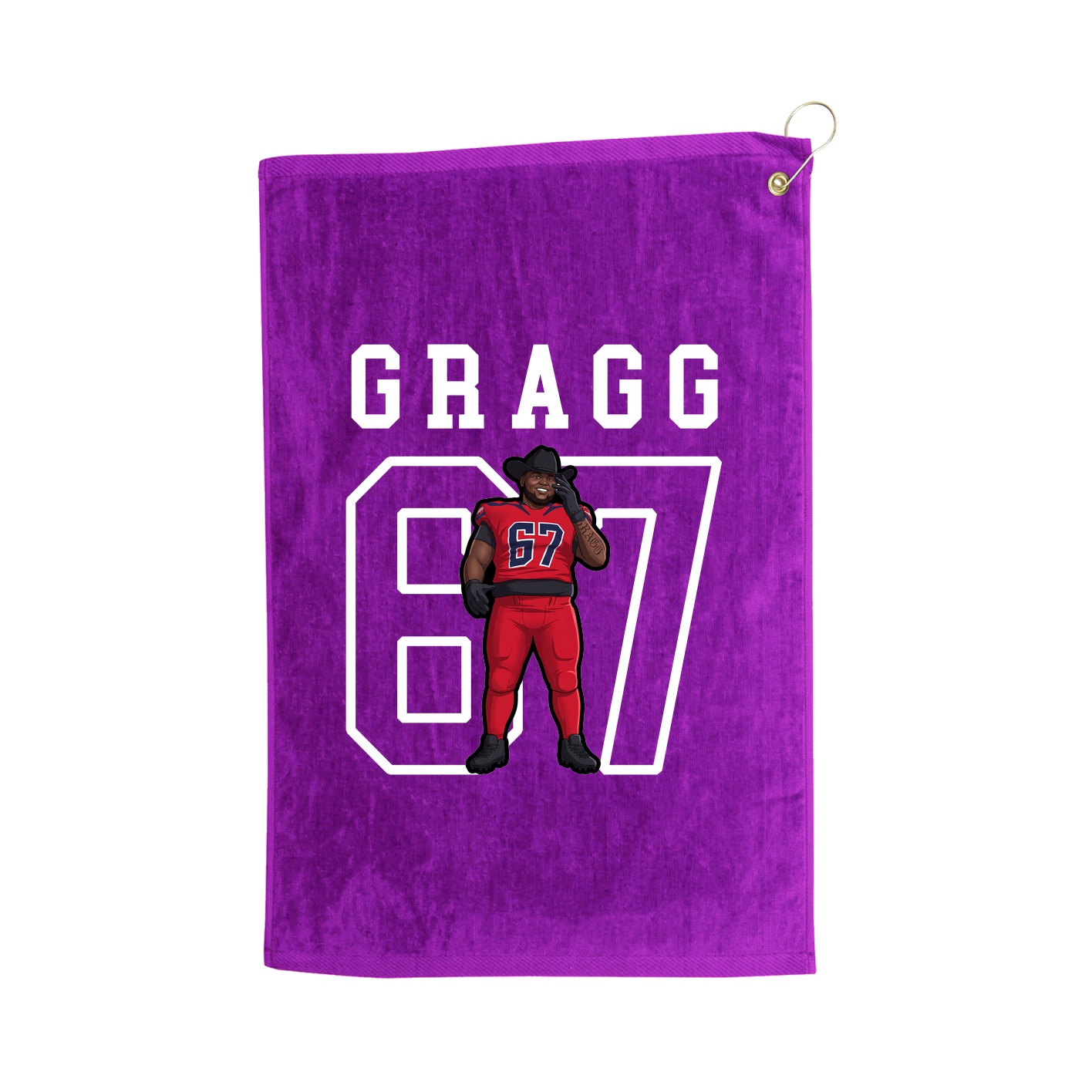 Golf Towel — Shirsey in Purple