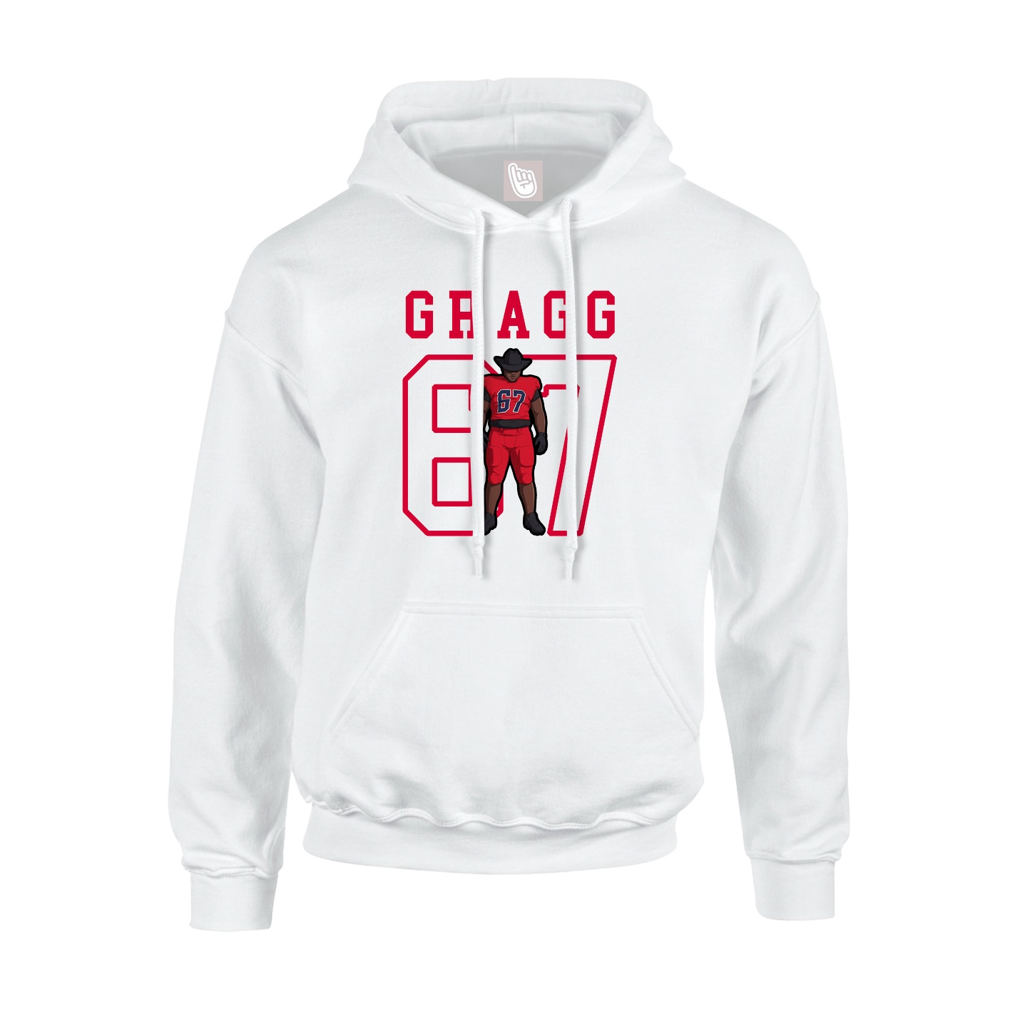 Youth Hoodie — Shirsey in White