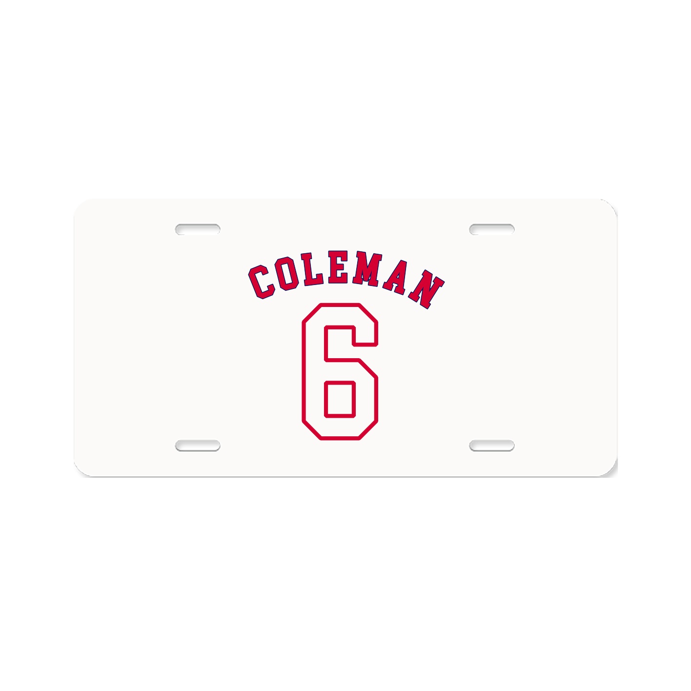 License Plate — Shirsey Arch in Classic