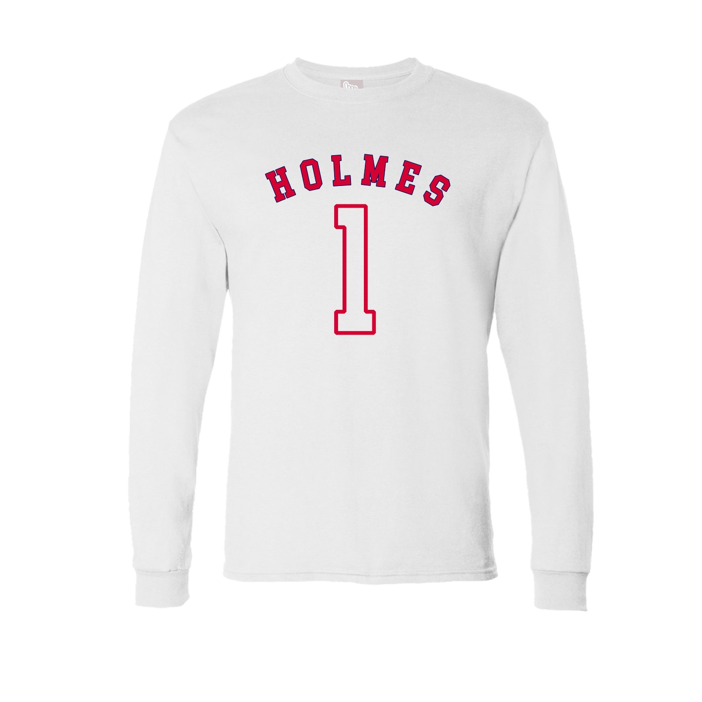 Long Sleeve Tee — Shirsey Arch in White