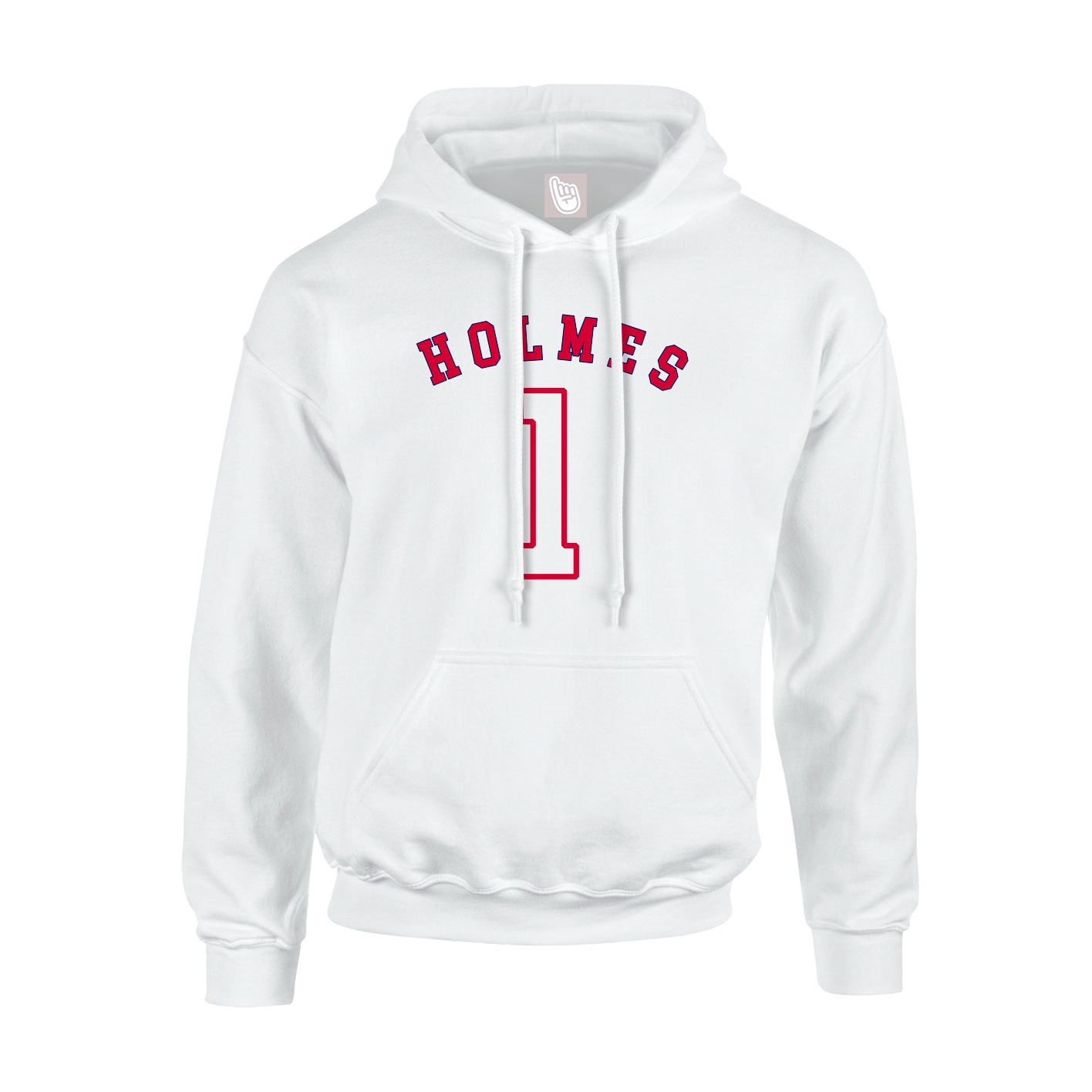 Youth Hoodie — Shirsey Arch in White
