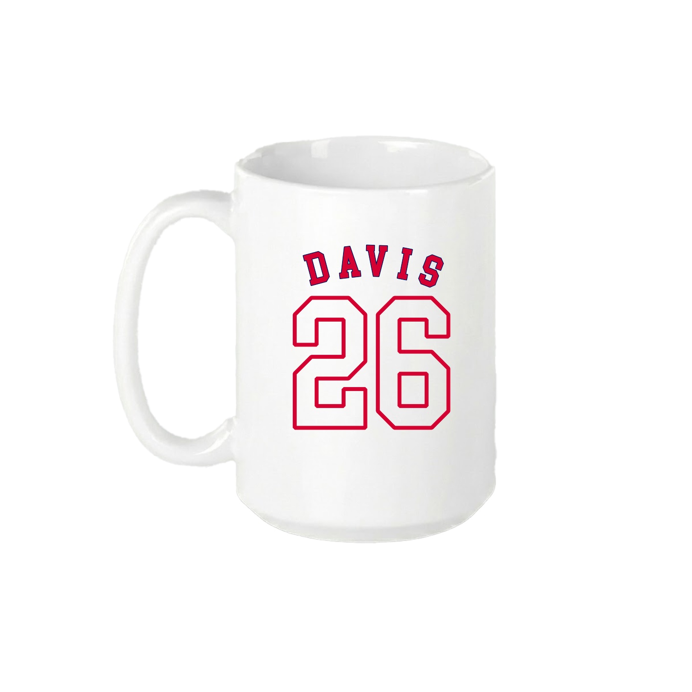 15oz Coffee Mug — Shirsey Arch in White