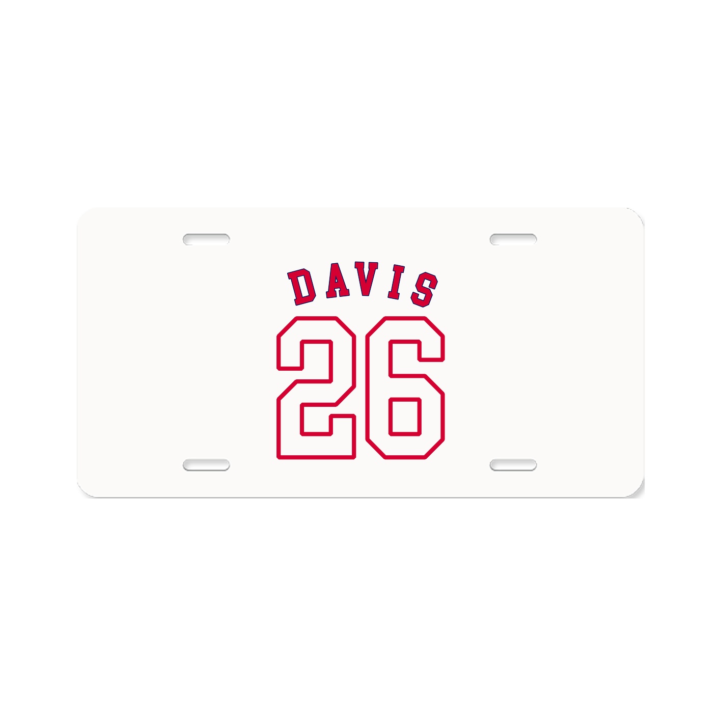 License Plate — Shirsey Arch in Classic