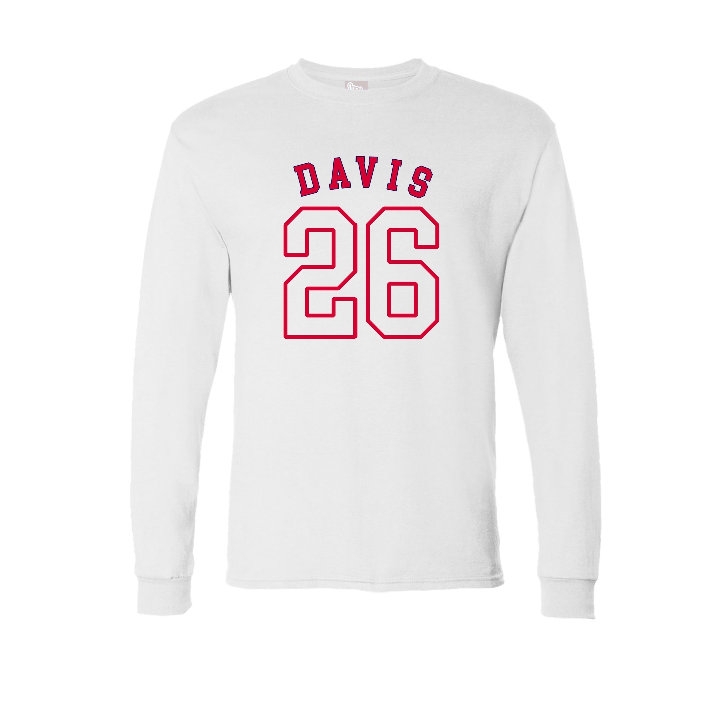 Long Sleeve Tee — Shirsey Arch in White