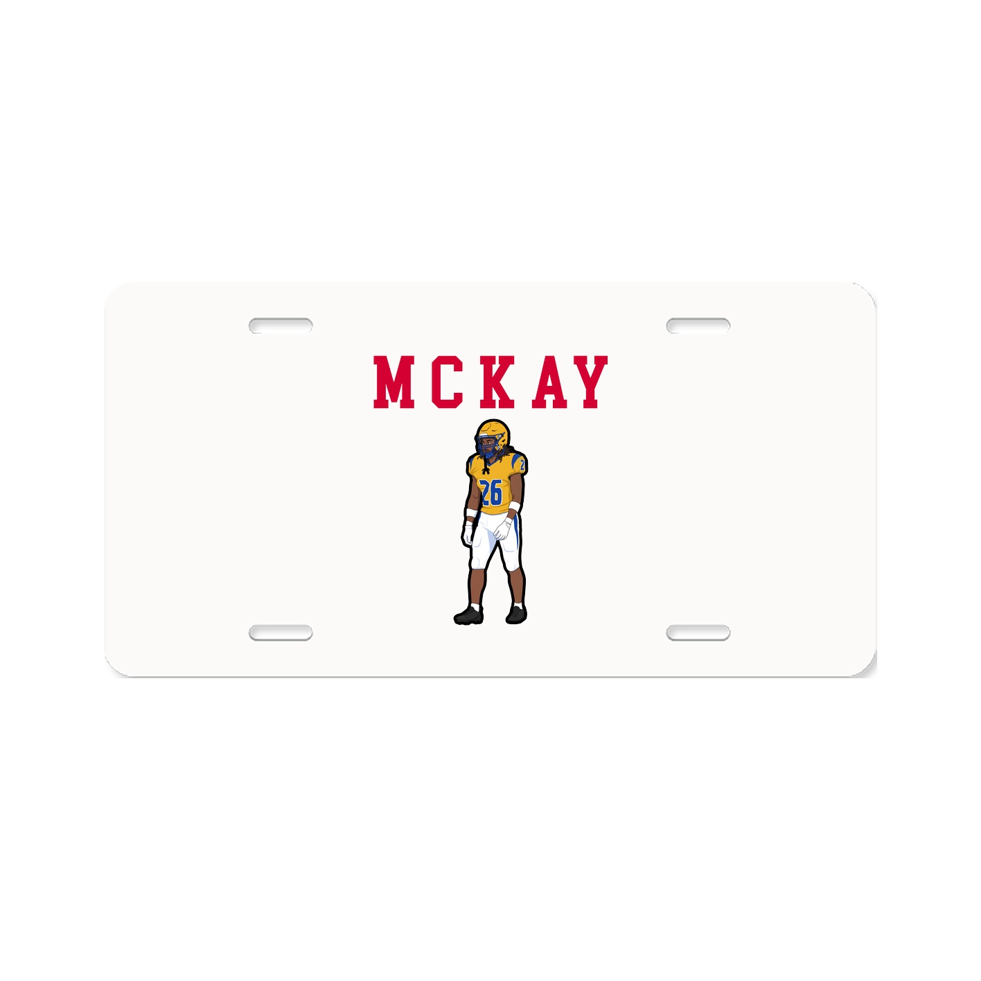 License Plate — Shirsey in Classic