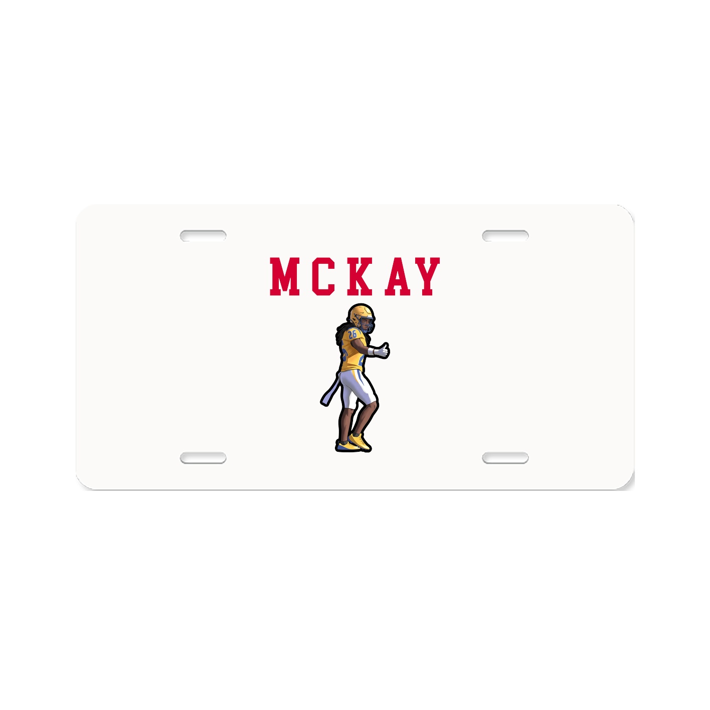 License Plate — Shirsey in Classic