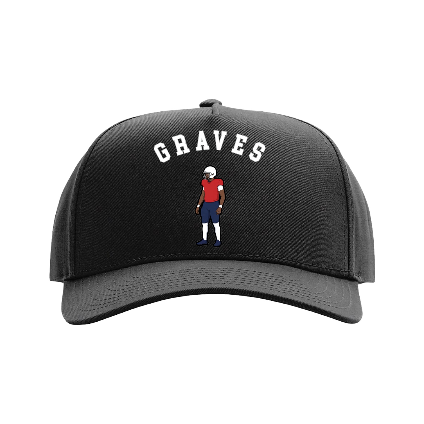 Full Fabric Five-Panel Champ Cap