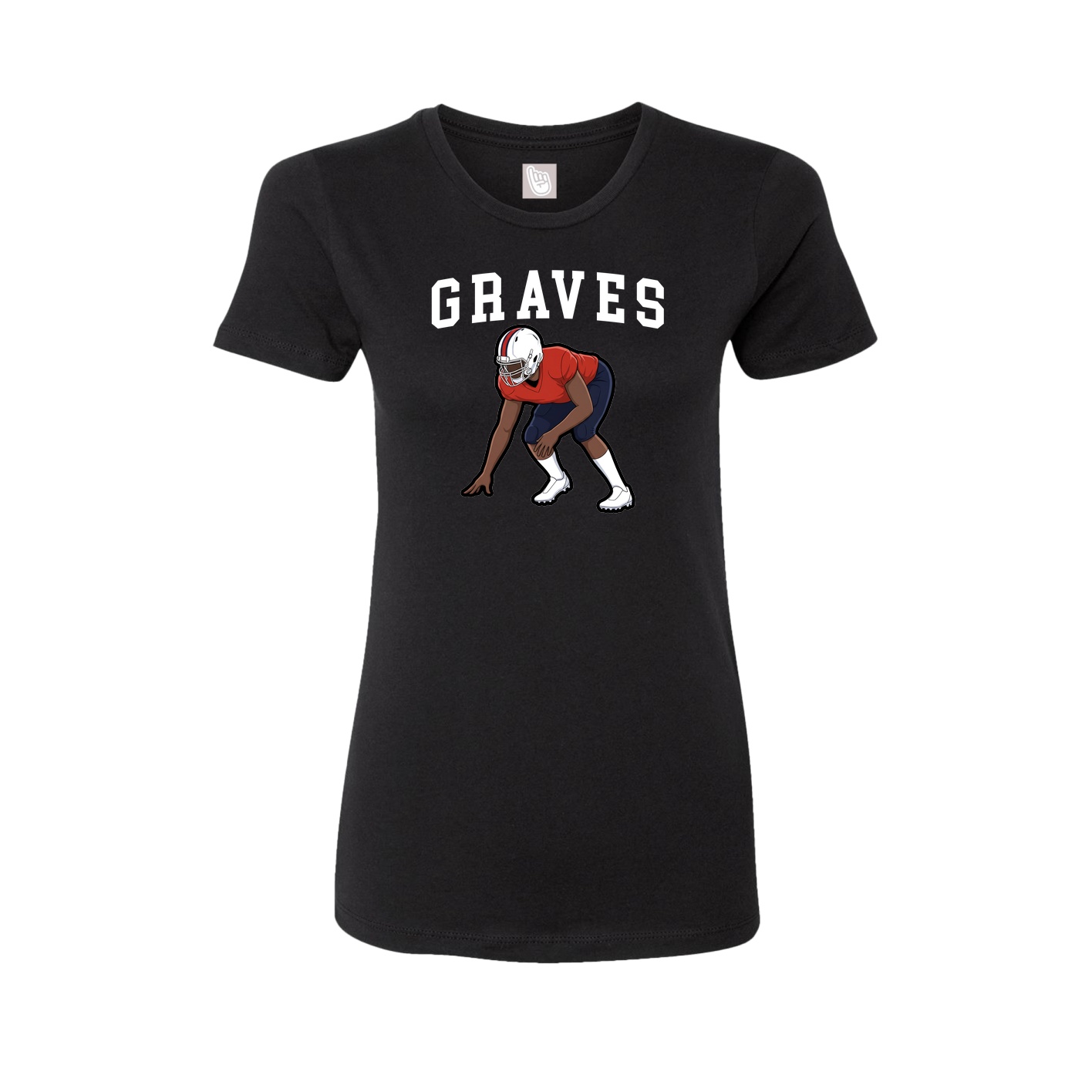 Fitted Women's Tee — Shirsey in Black