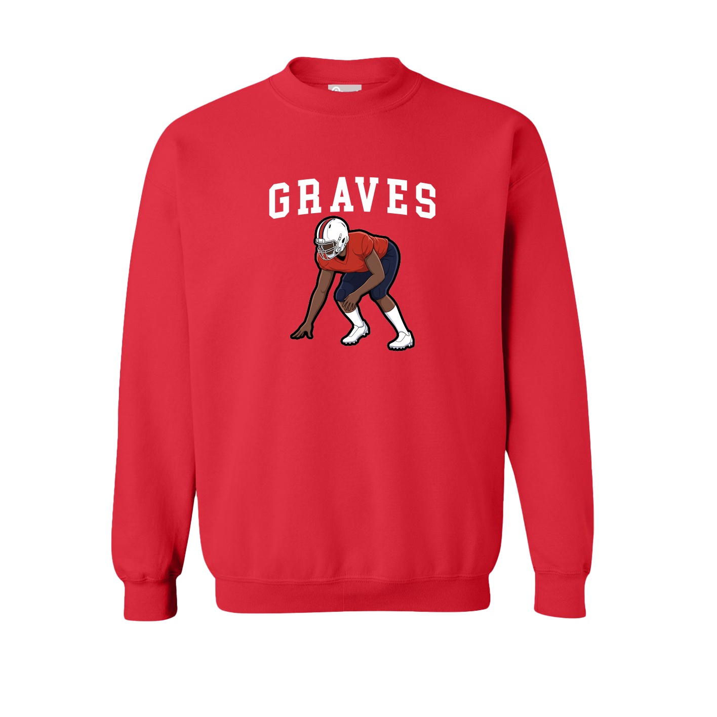Fleece Crew — Shirsey in Red