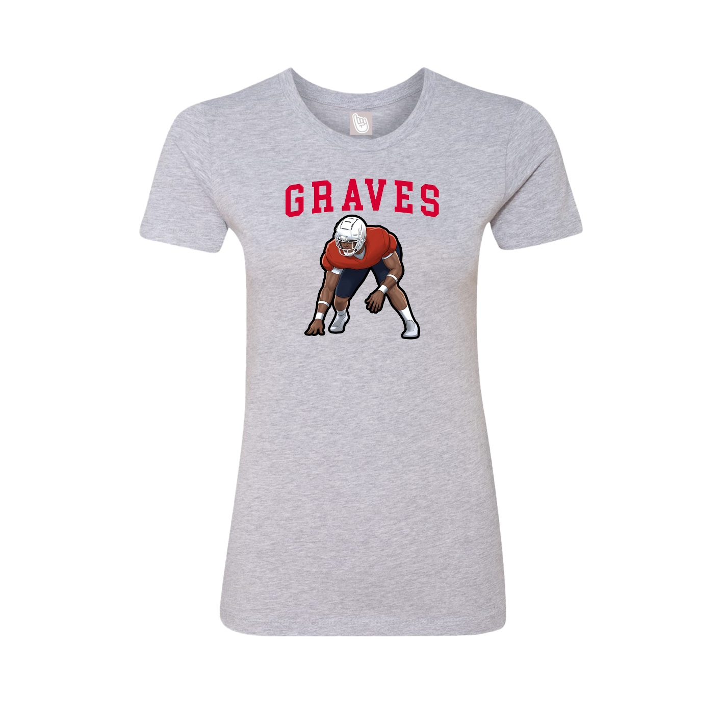 Fitted Women's Tee — Shirsey in Grey