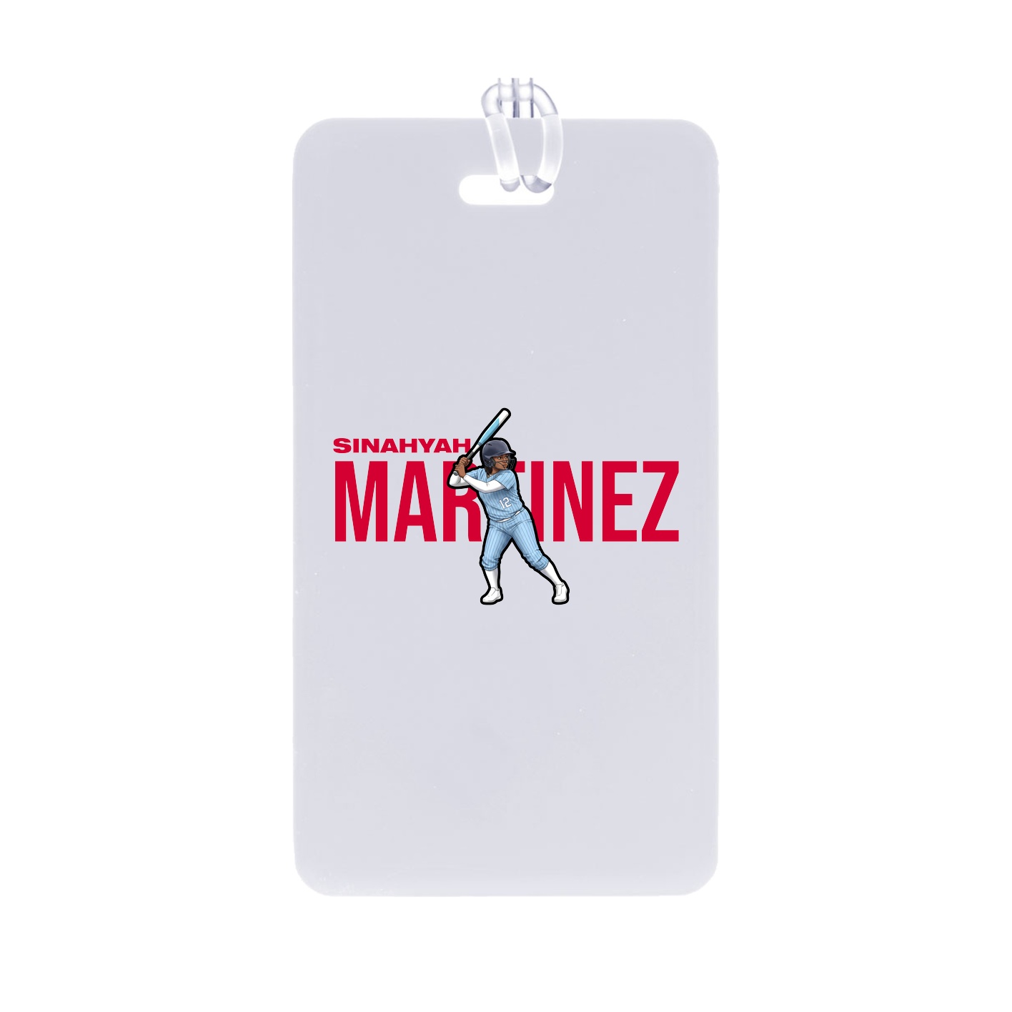 Bag Tag — Player Name in Classic