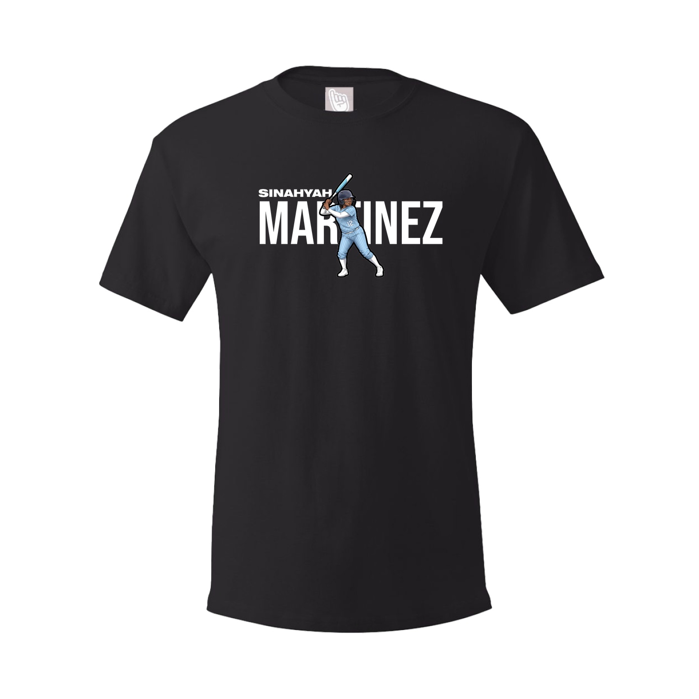 Tee — Player Name in Black