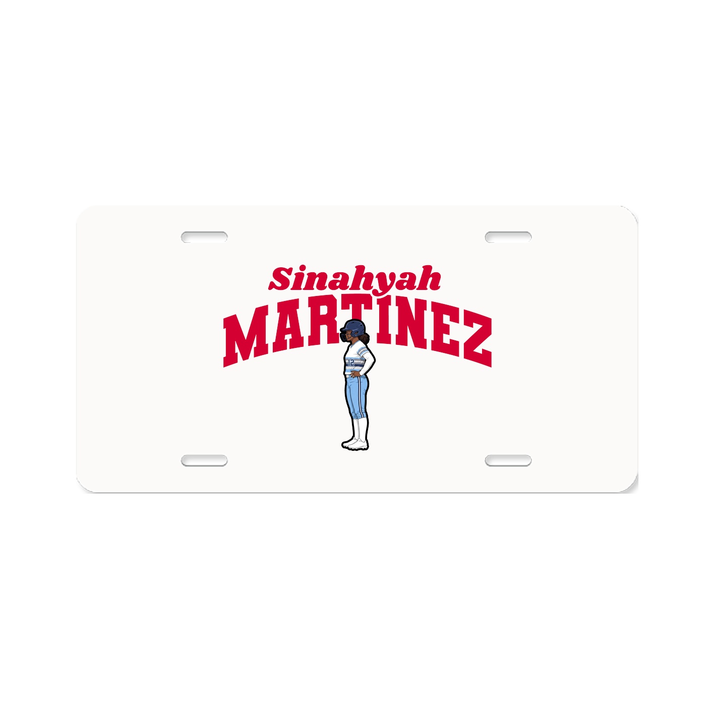 License Plate — Signature Arch in Classic