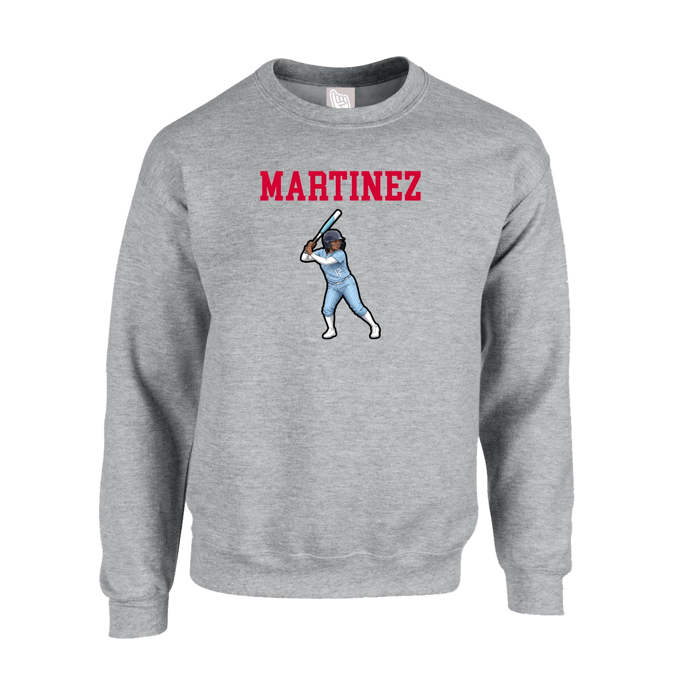Fleece Crew — Shirsey in Grey