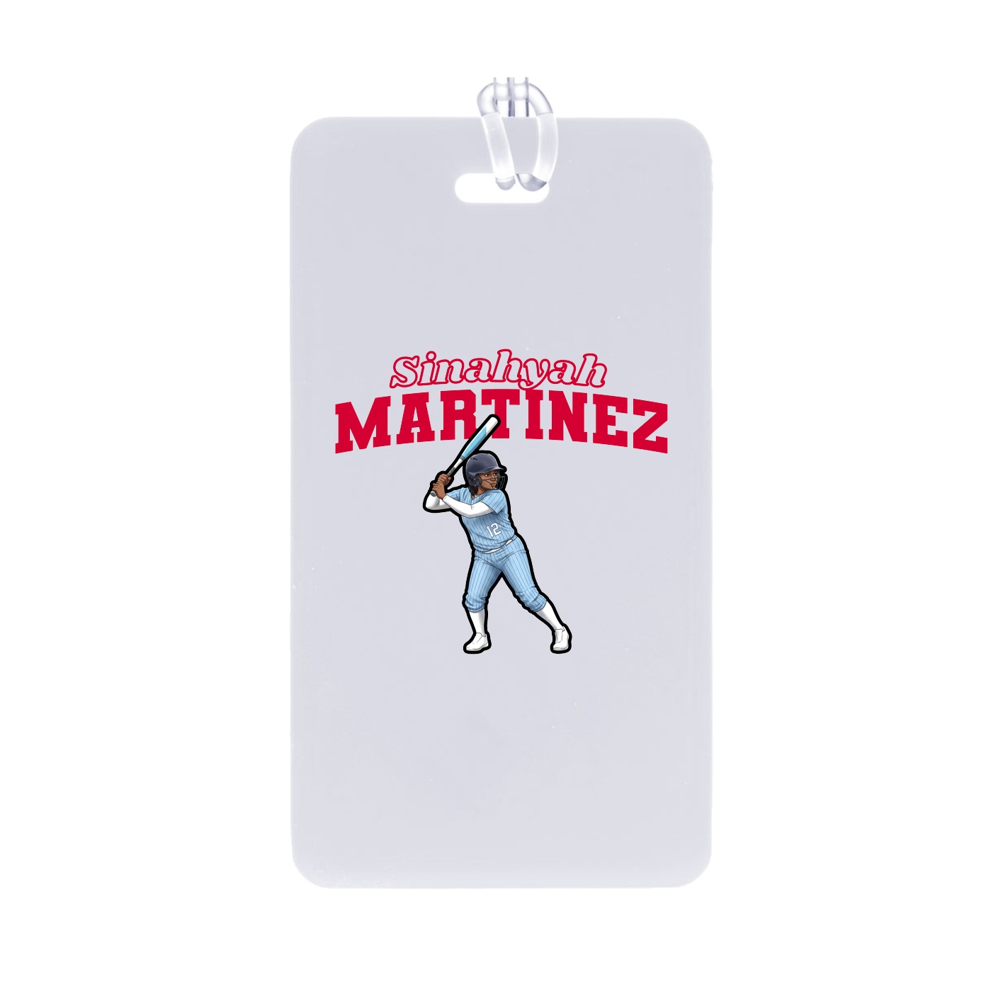 Bag Tag — Name Arch in Classic