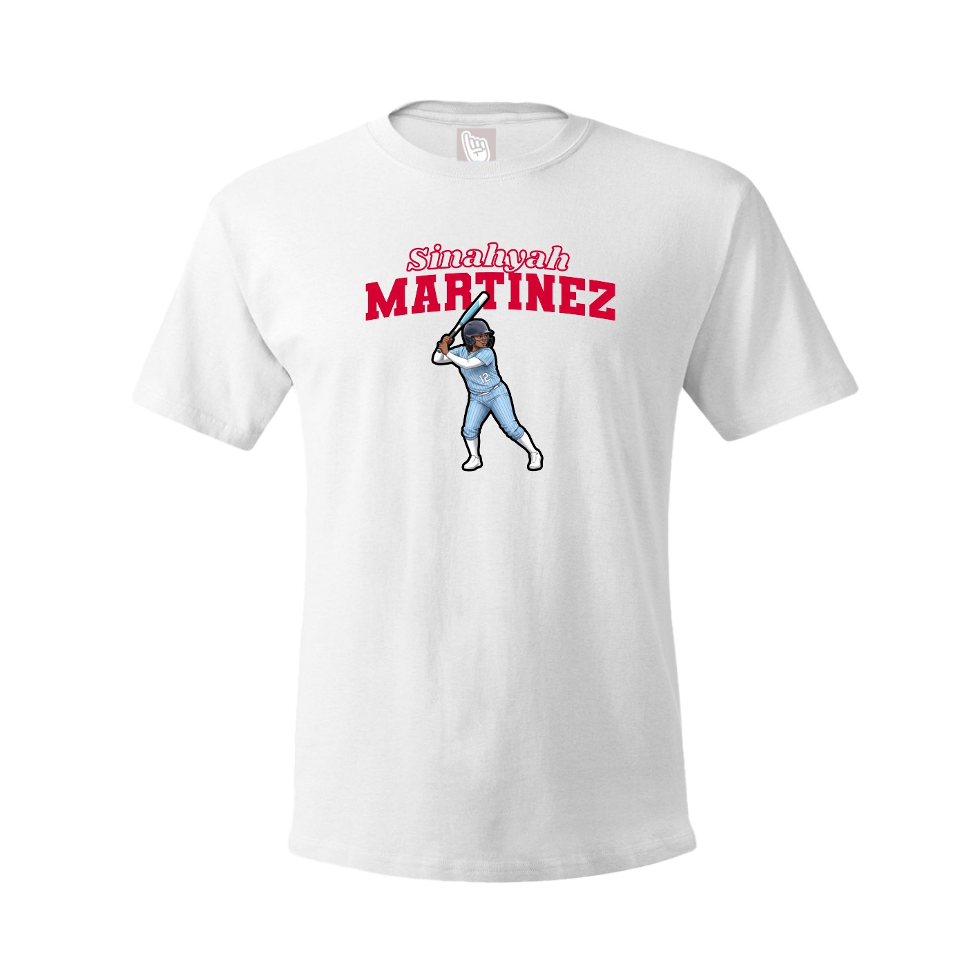 Tee — Name Arch in White