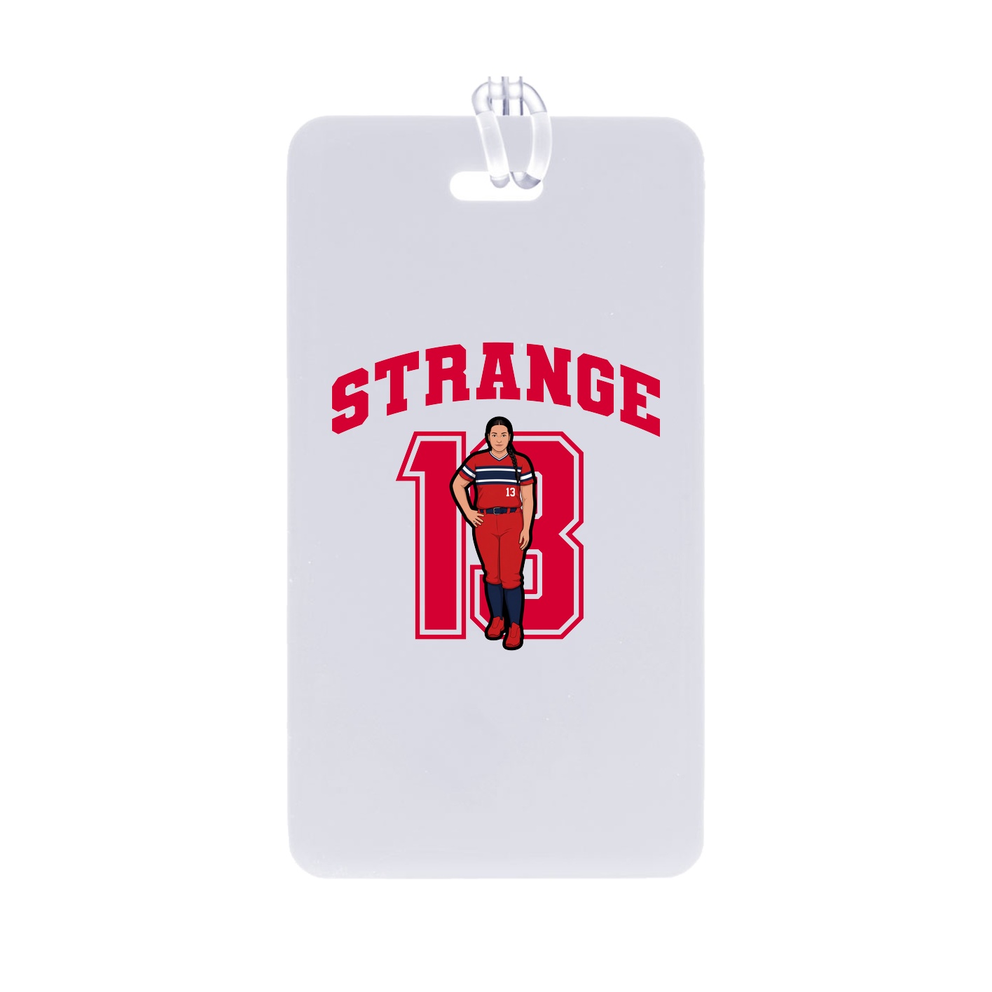 Bag Tag — Number in Classic