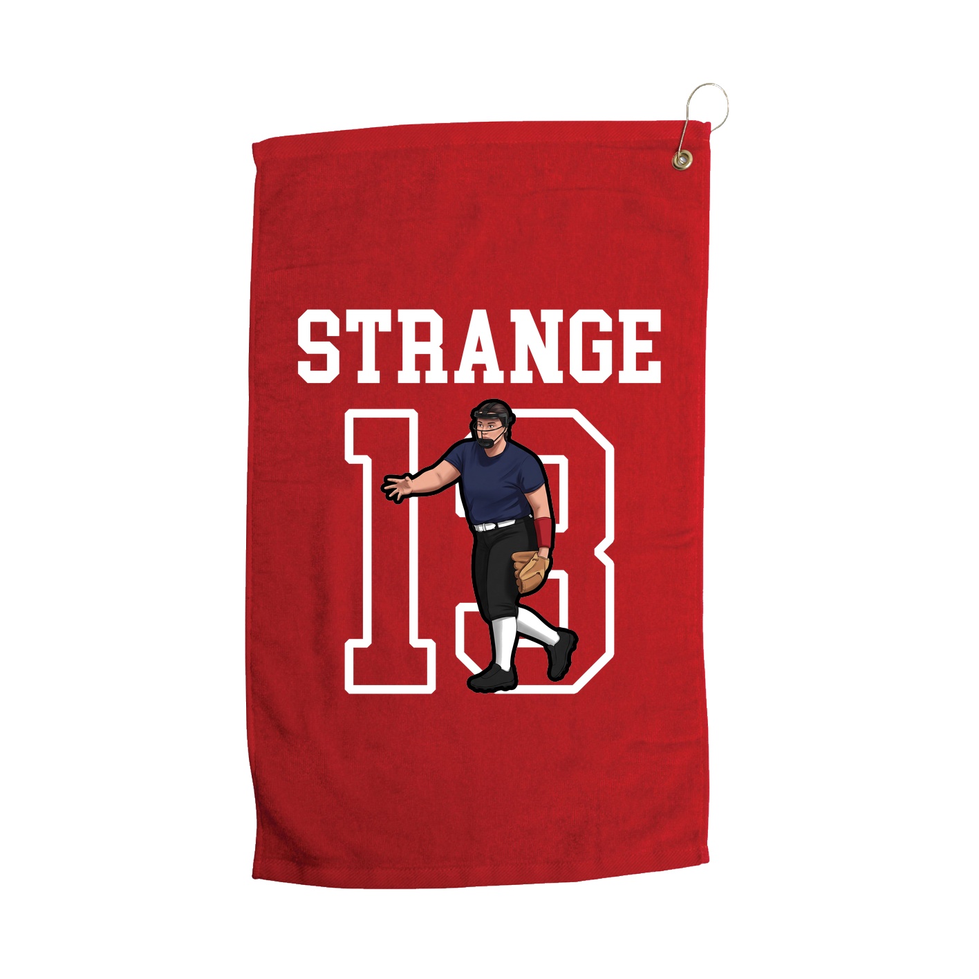 Golf Towel — Shirsey in Red
