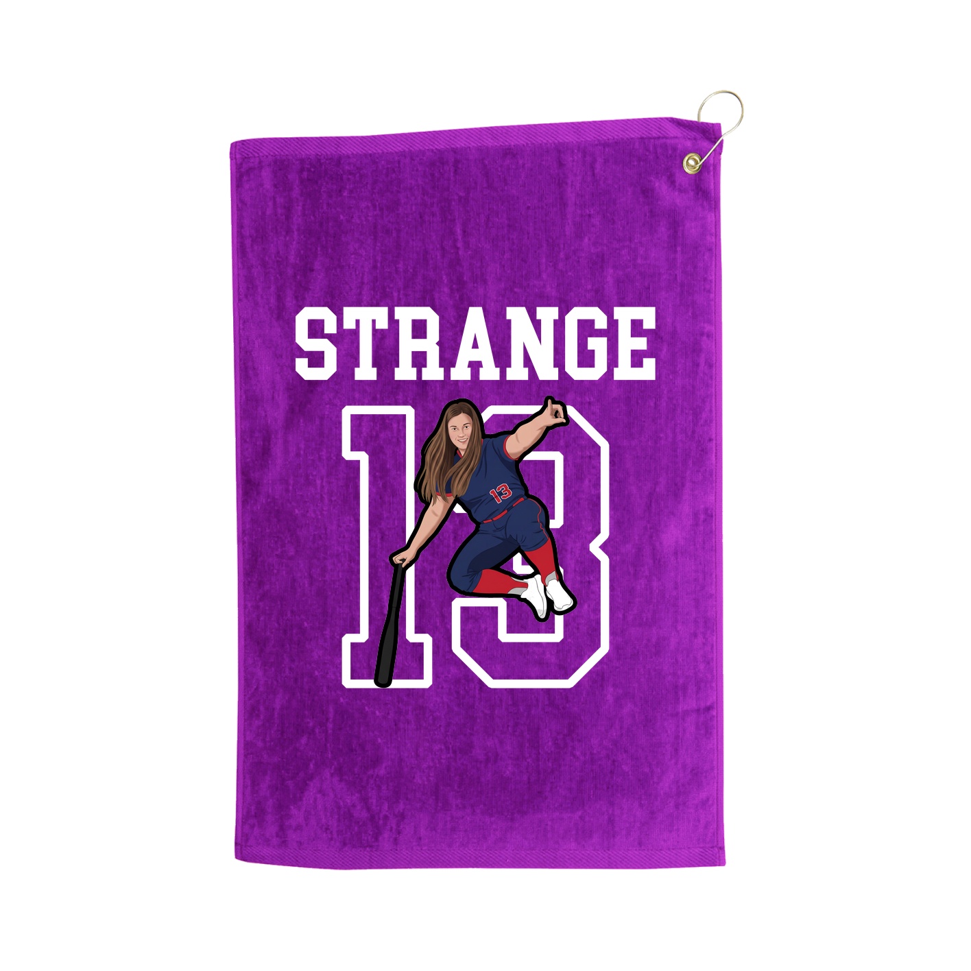 Golf Towel — Shirsey in Purple