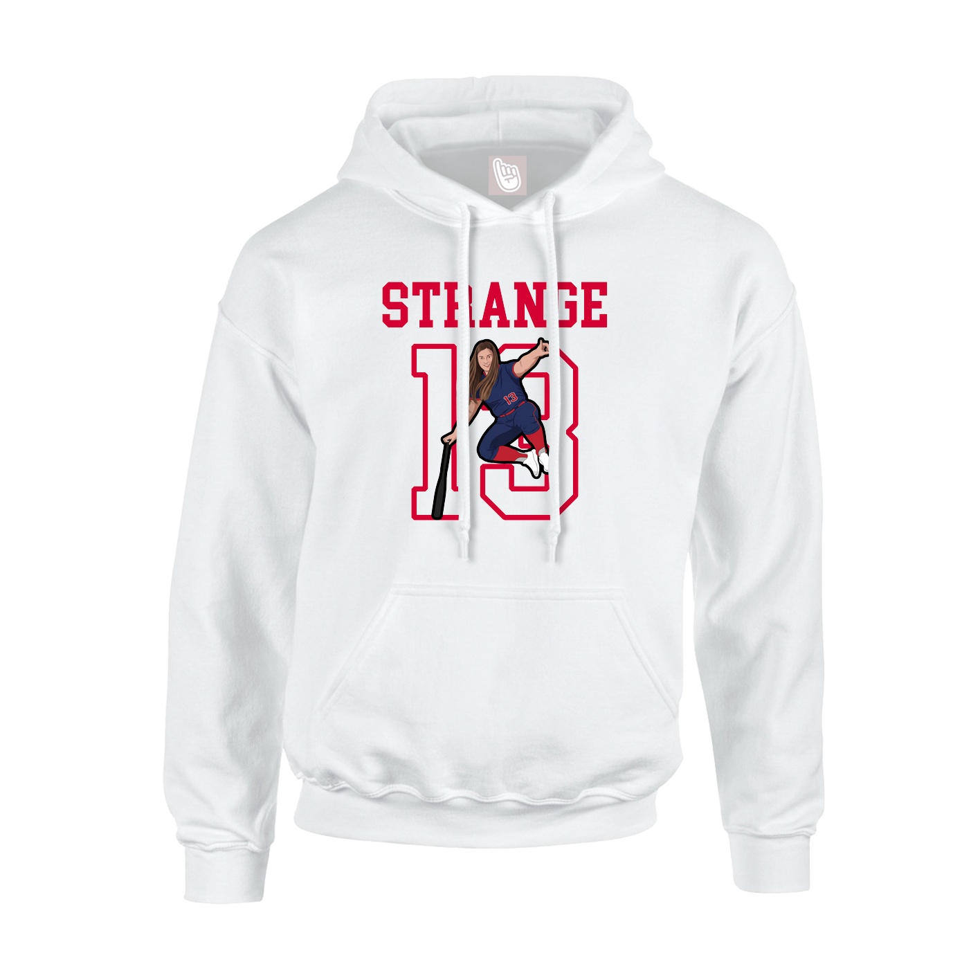 Youth Hoodie — Shirsey in White