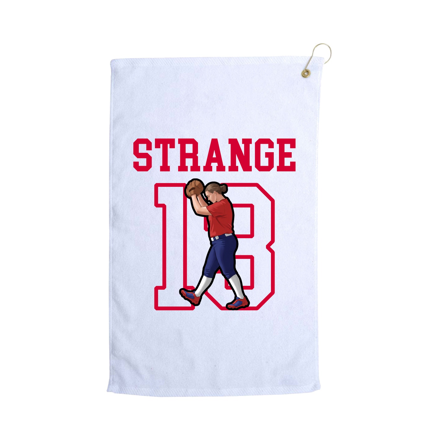 Golf Towel — Shirsey in White