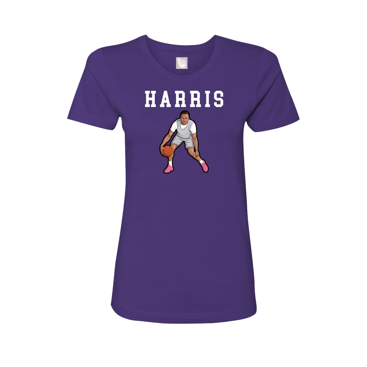 Fitted Women's Tee — Shirsey in Purple