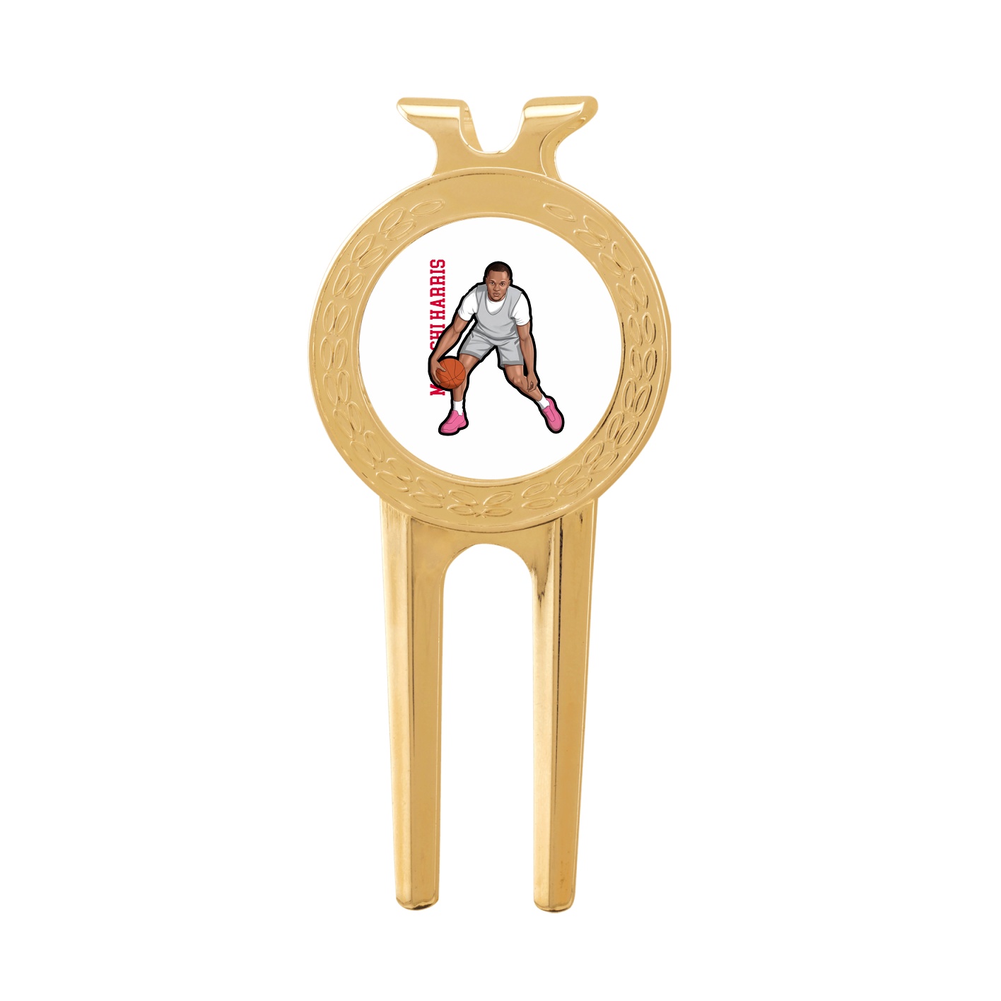 Divot Tool with Ball Marker — Name Vertical in Classic