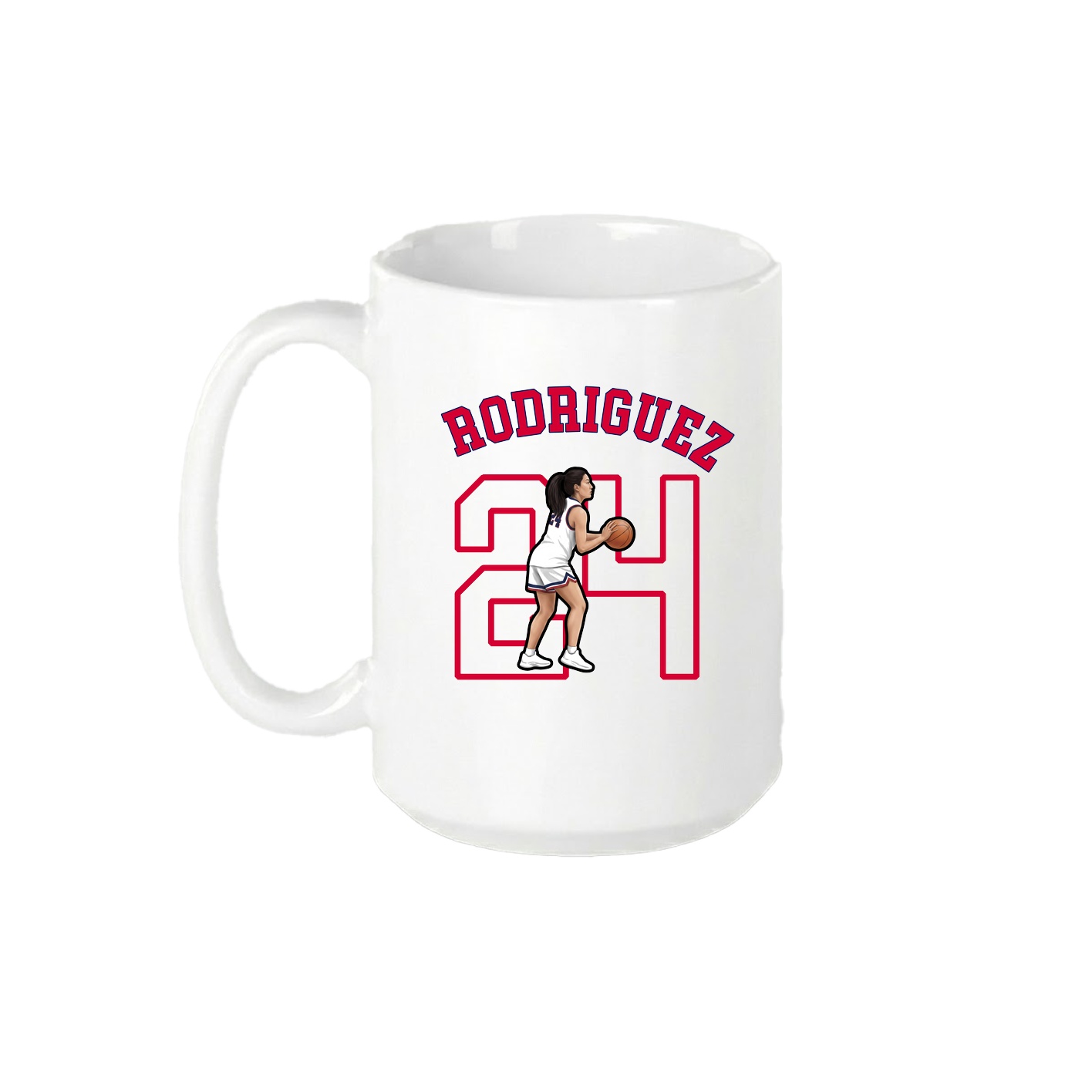 15oz Coffee Mug — Shirsey Arch in White