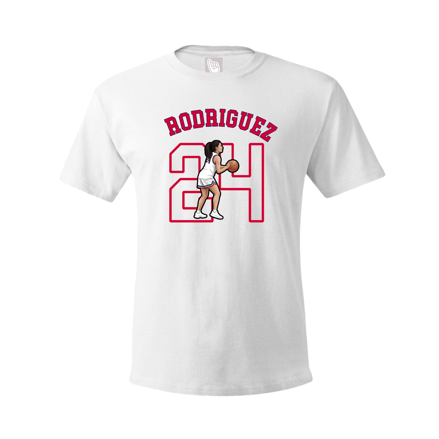 Tee — Shirsey Arch in White
