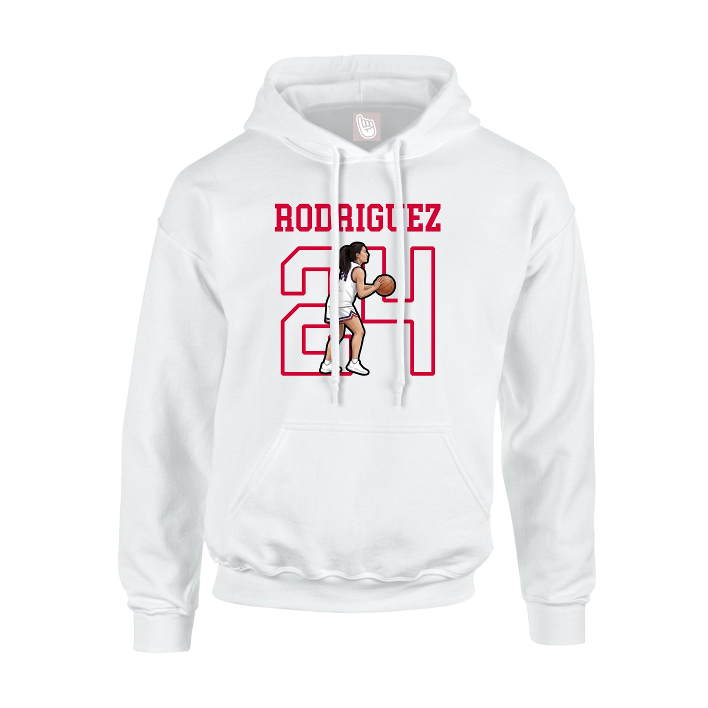 Youth Hoodie — Shirsey in White